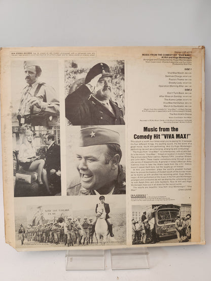 Viva Max! Al Hirt & Hugo Montenegro LP Vinyl