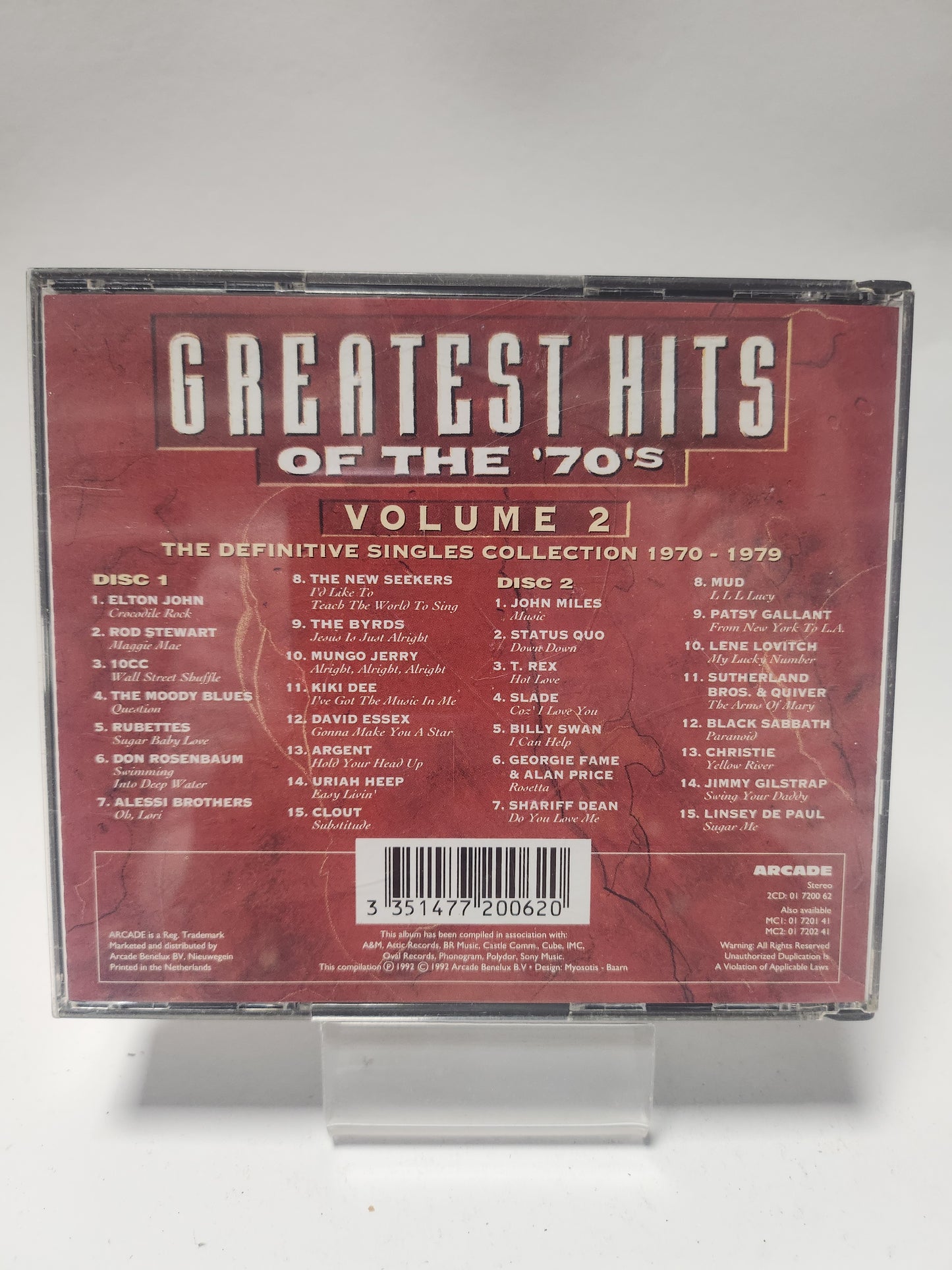 Greatest Hits of the 70's Volume 2 CD Box