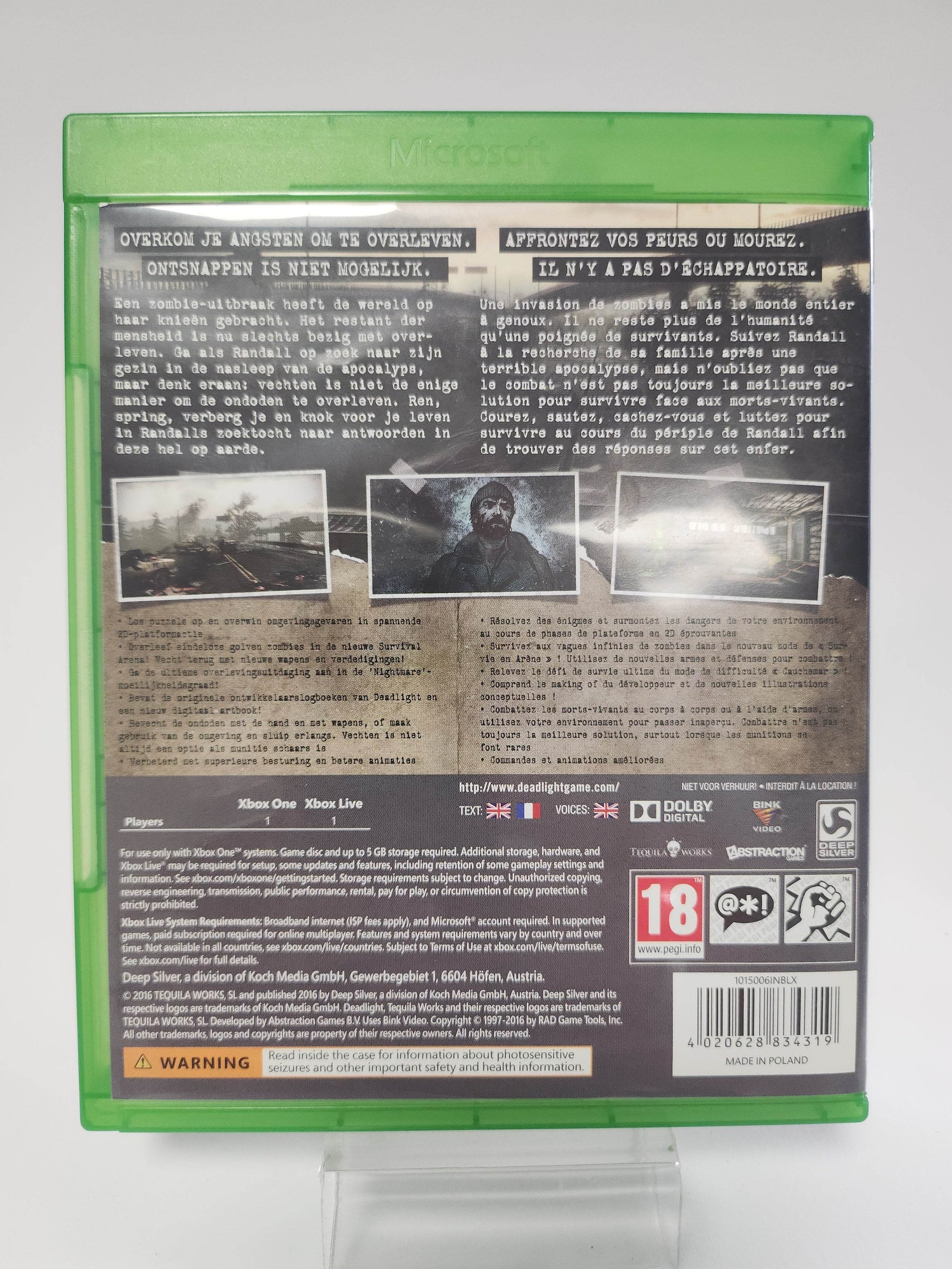 Deadlight Director's Cut (No Book) Xbox One - Feniks Gameshop