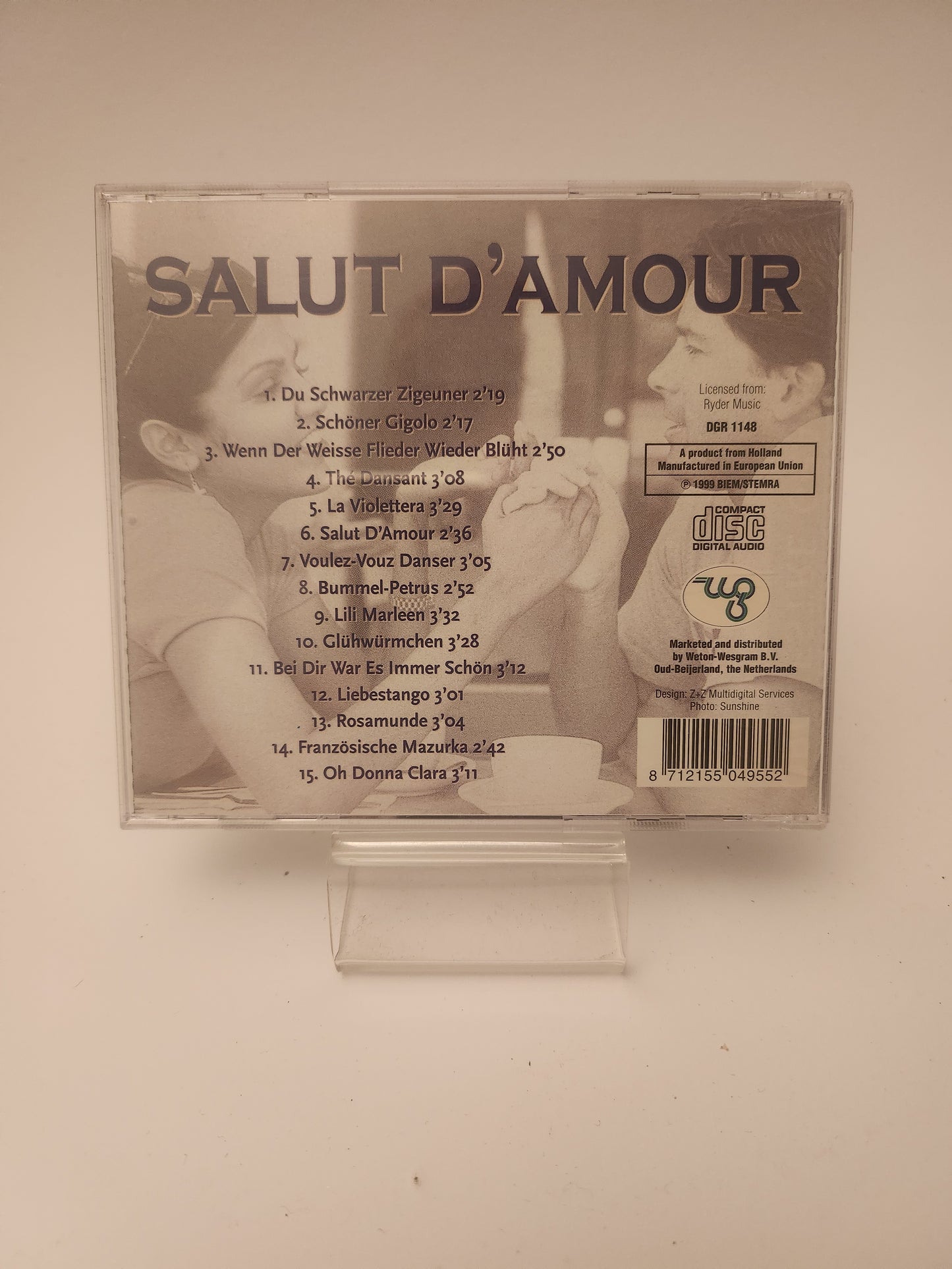 Orchestra Grand Café: Salut d'Amour CD