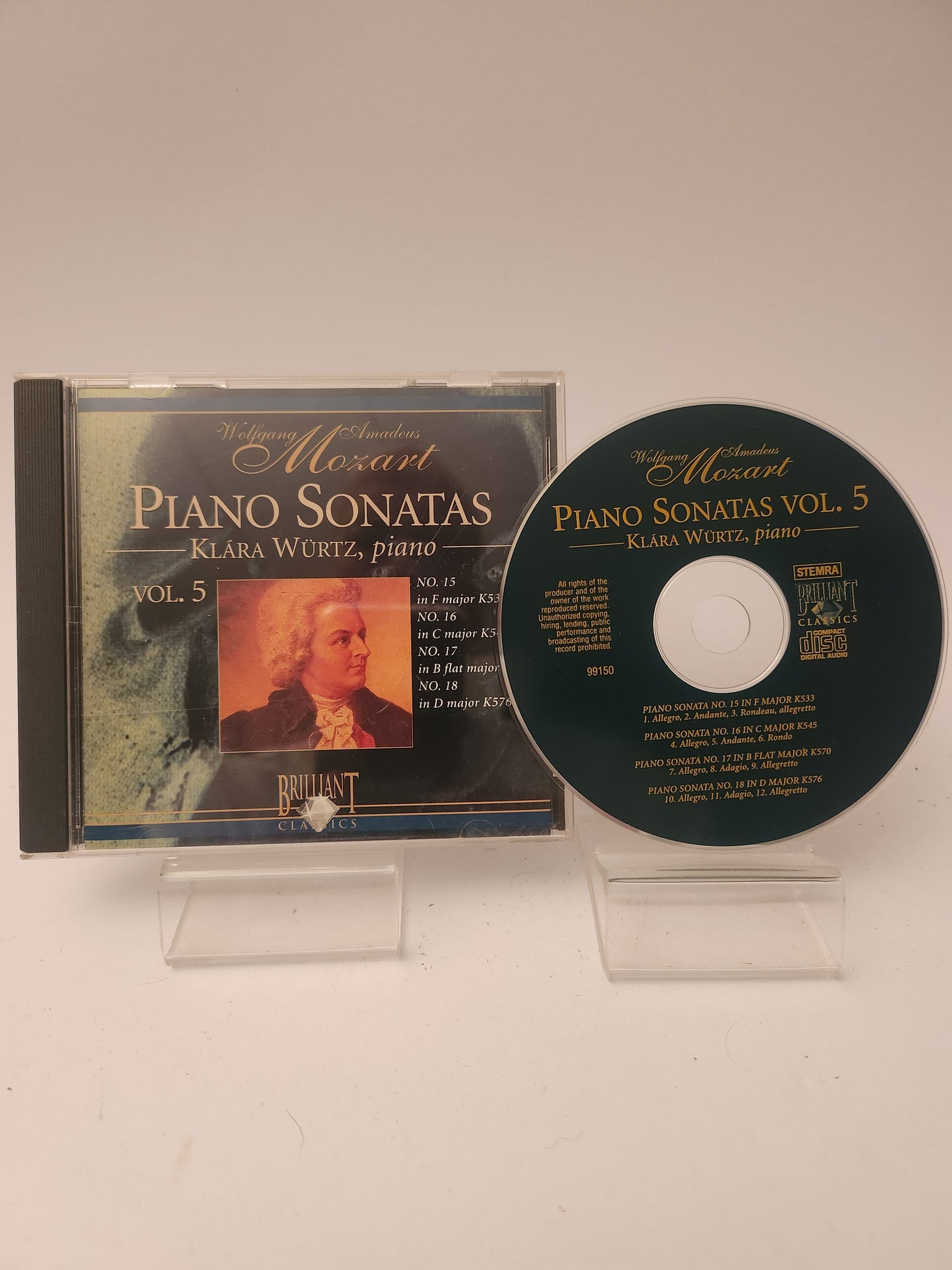 Mozart: Piano Sonatas Volume 5 CD