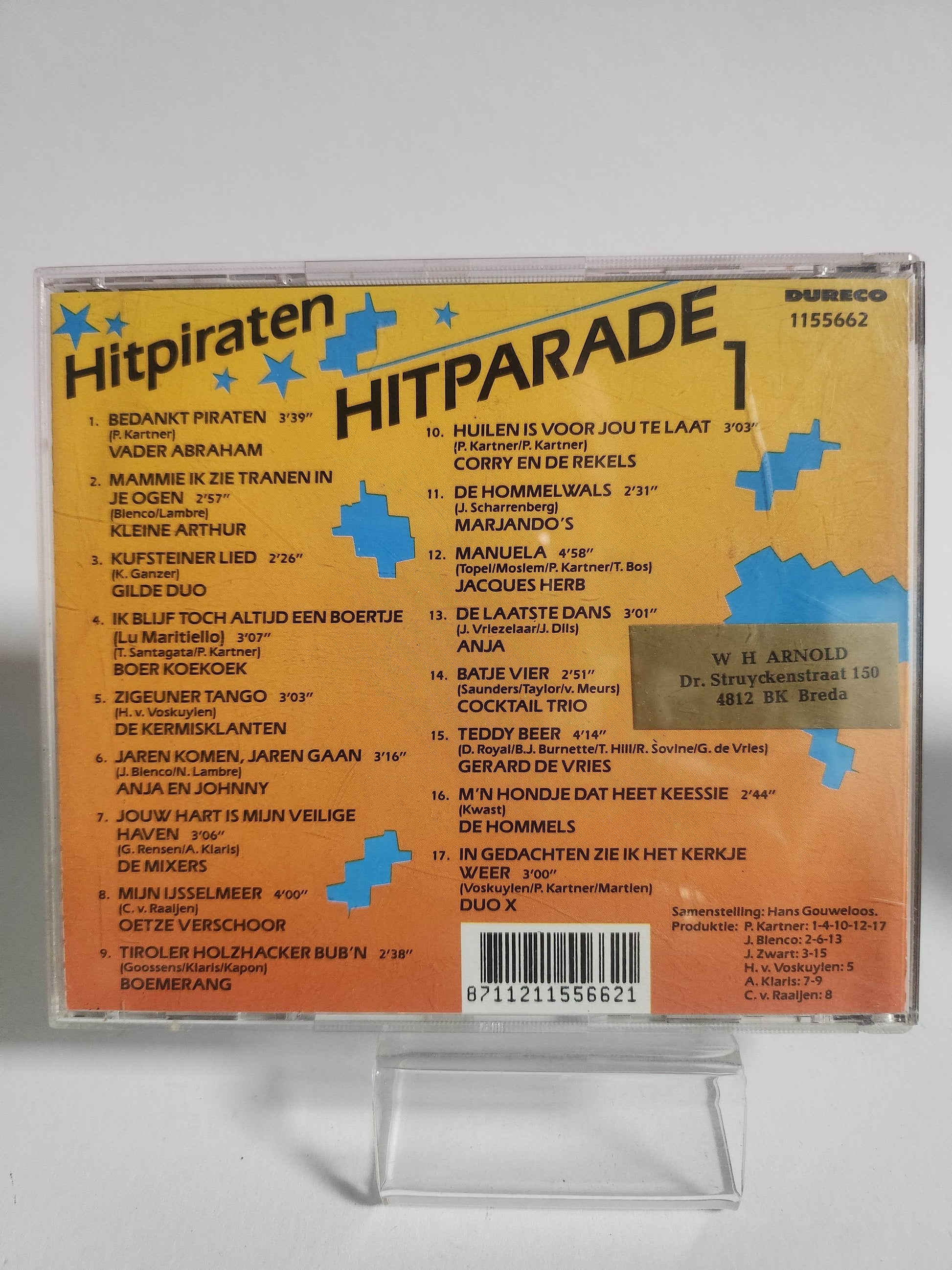 Hitpiraten Hitparade Deel 1 CD - Feniks Gameshop