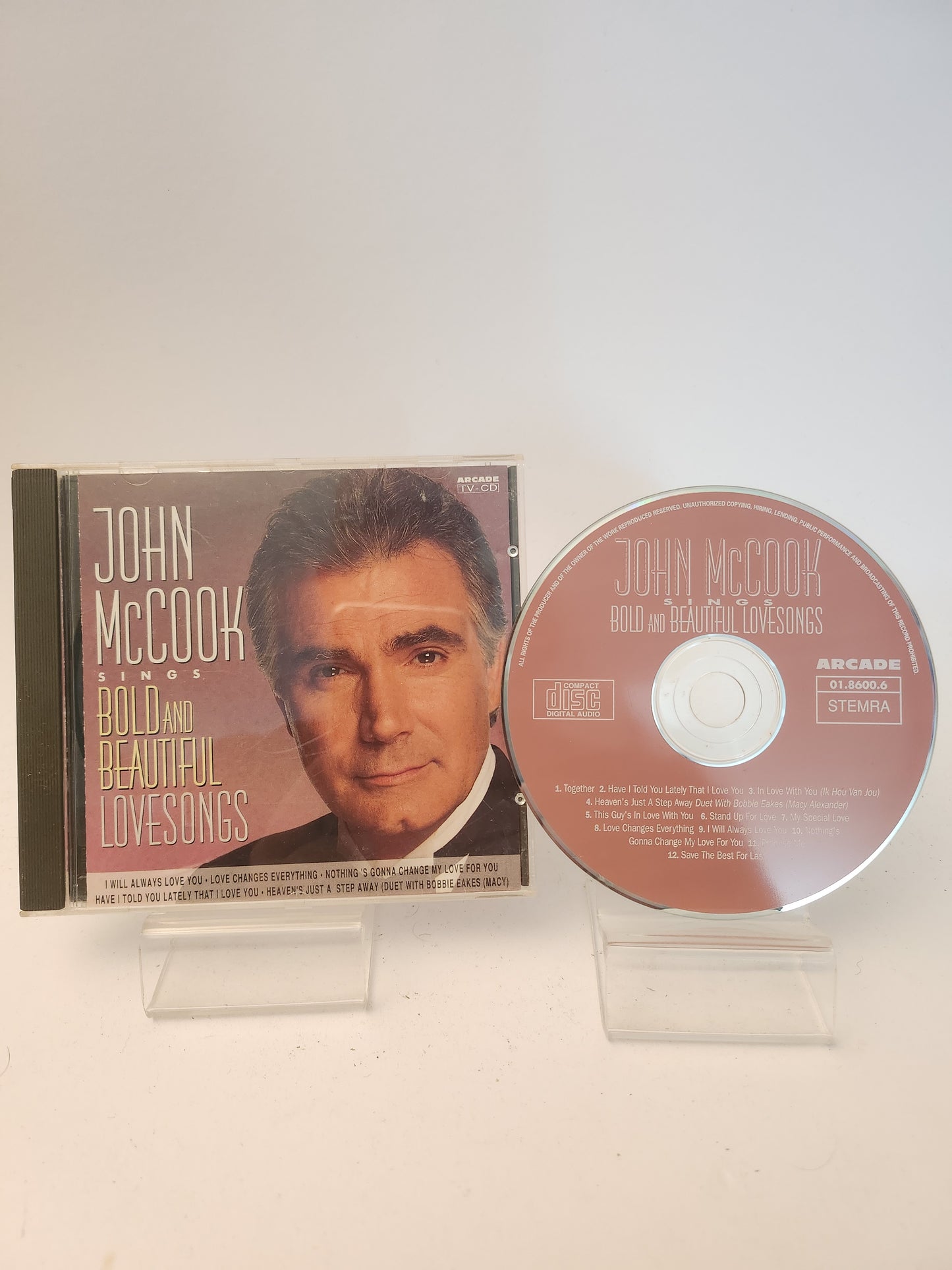 John McCook sings Bold and Beautiful Lovesongs CD