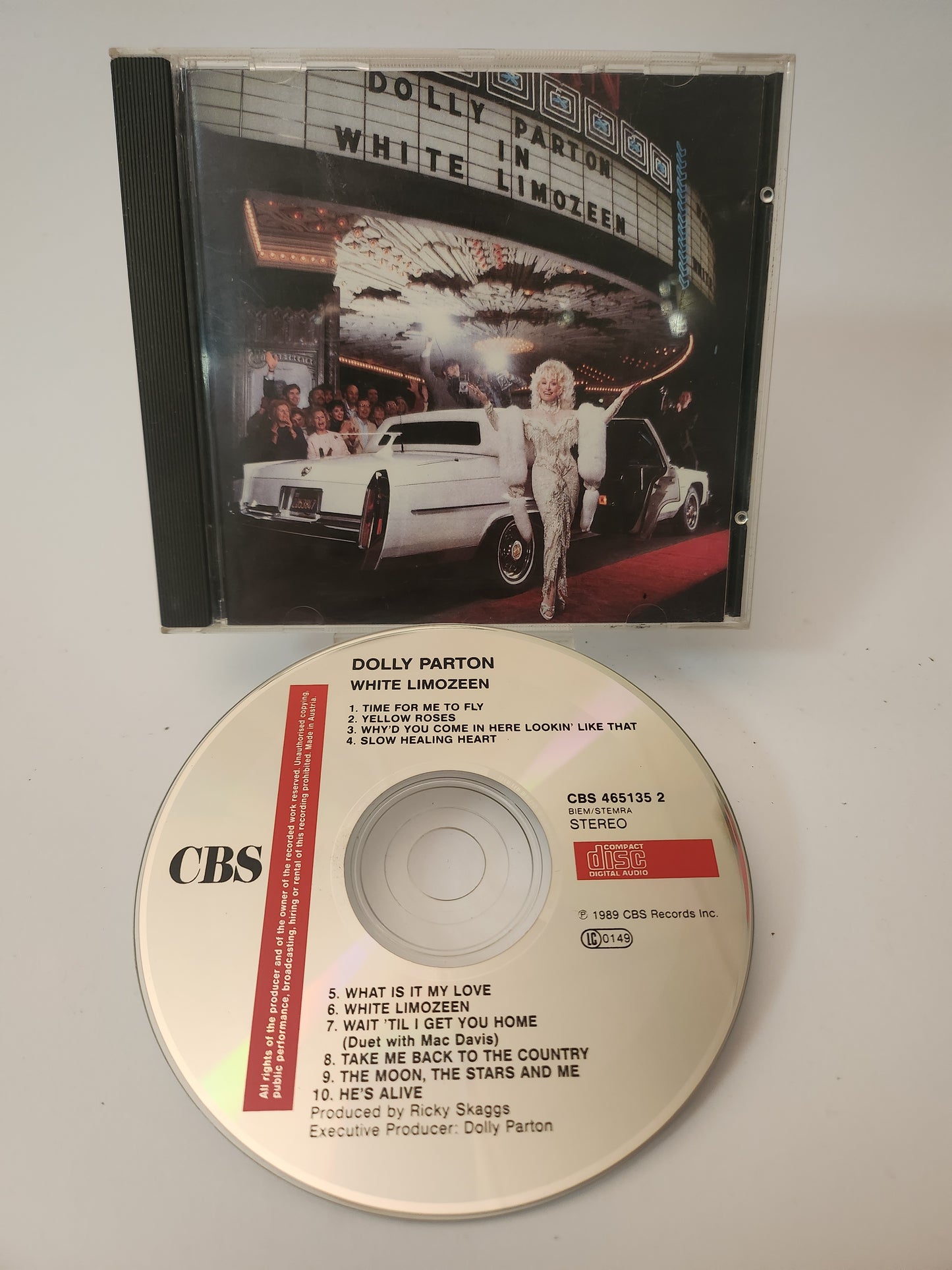 Dolly Parton: White Limozeen CD