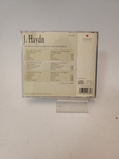 J. Haydn: the Philosopher/ Lamentatione/ the Imperial CD