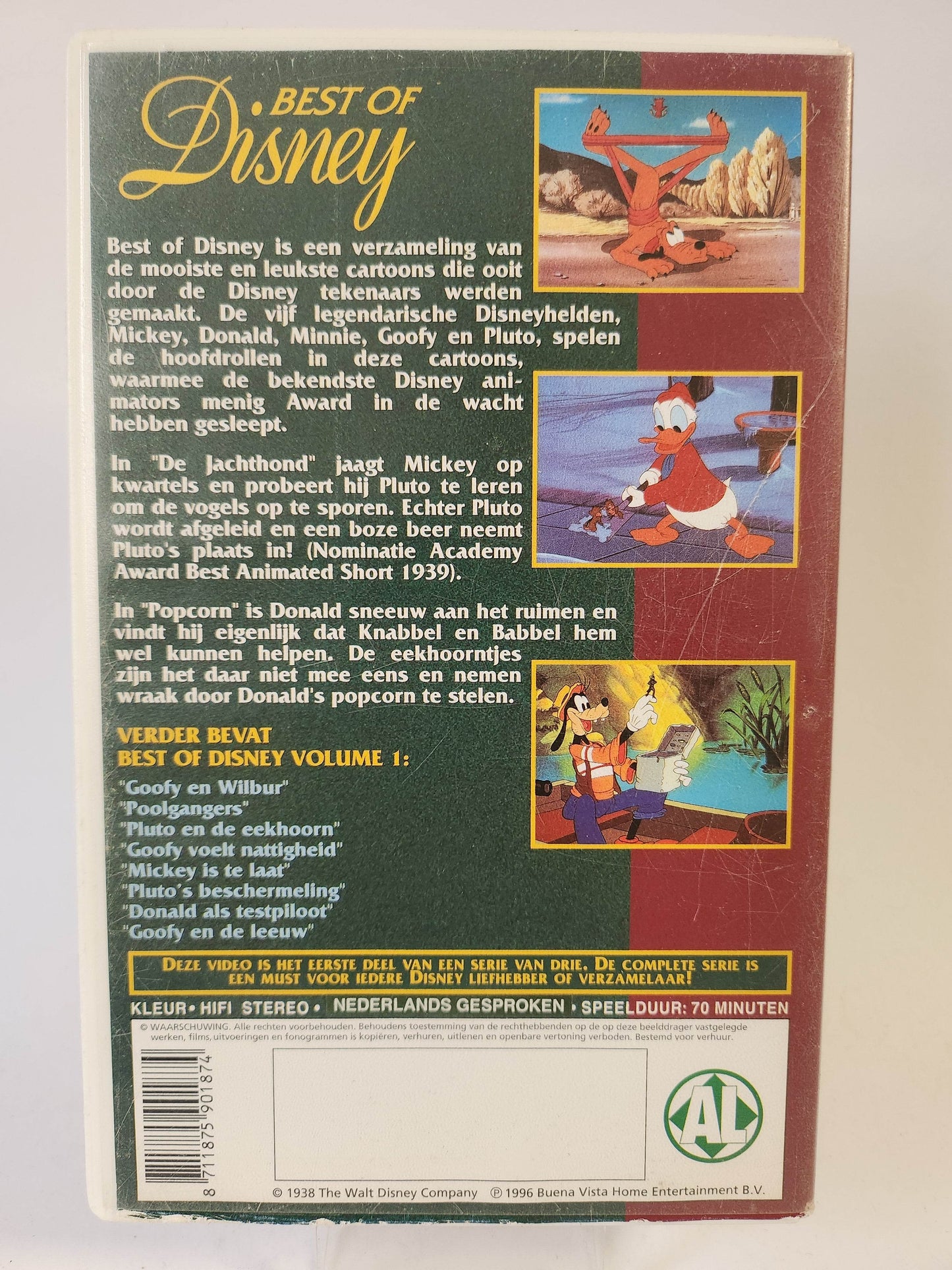 Best of Disney Volume 1 VHS Kids - Feniks Gameshop