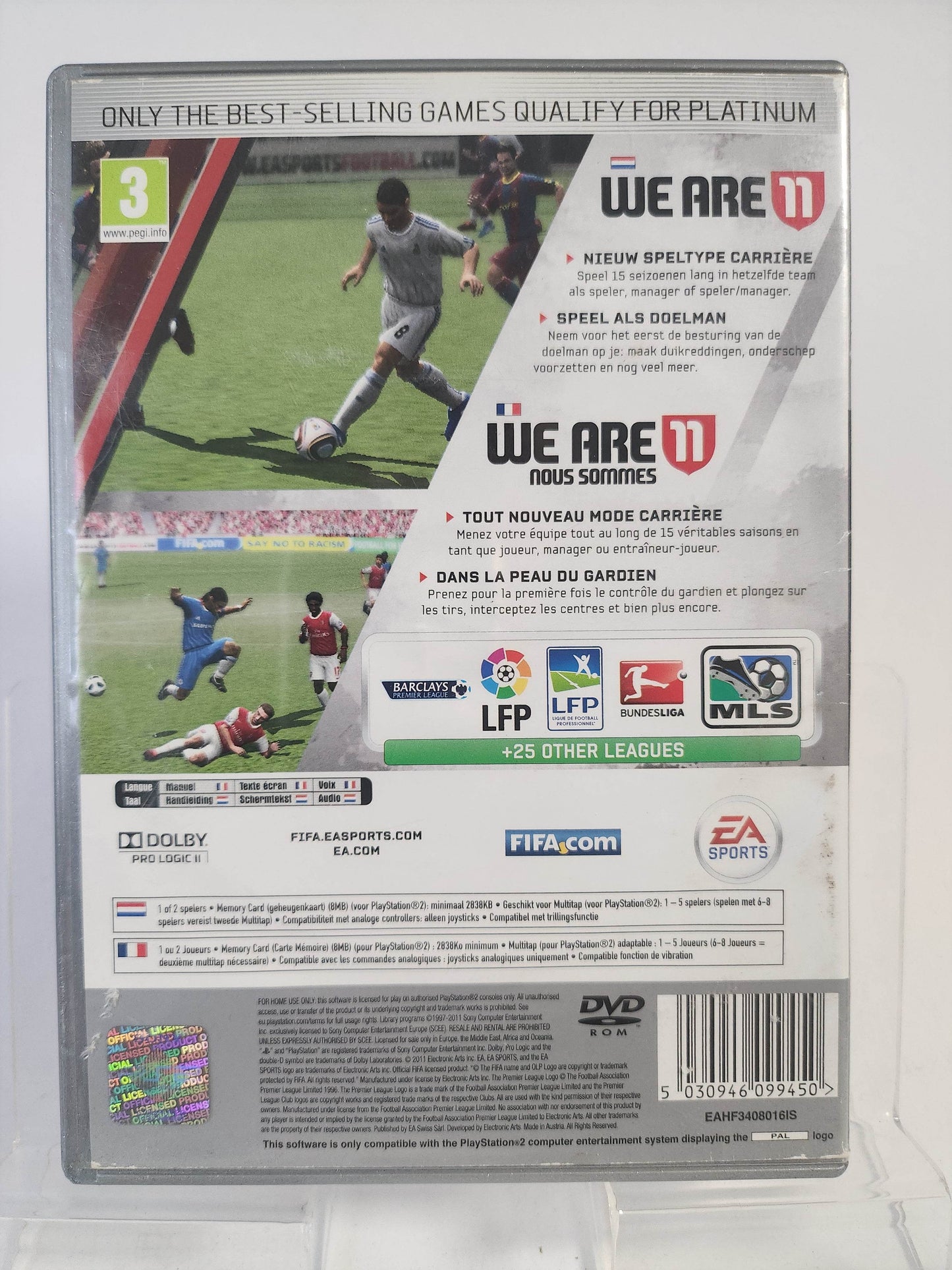 FIFA 11 Platinum Playstation 2 - Feniks Gameshop