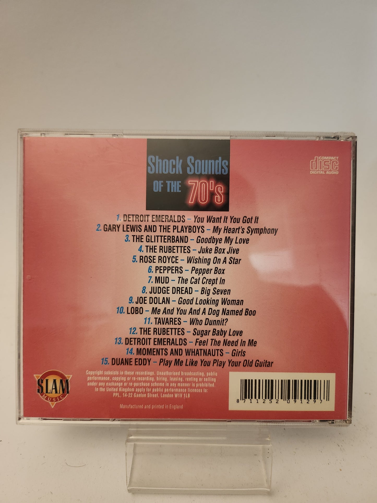 Shock Sounds of the '70's CD