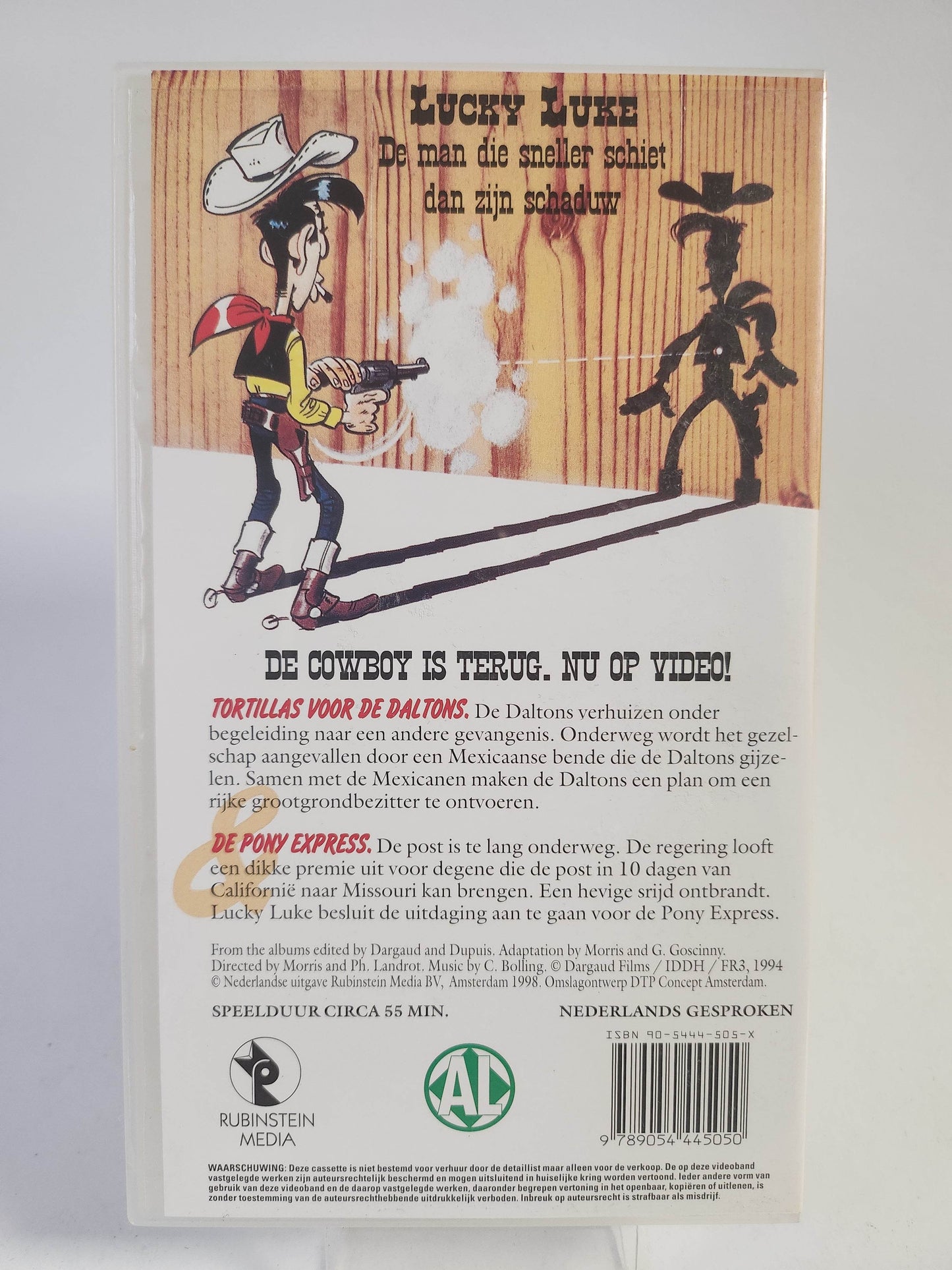 Lucky Luke: Tortillas voor de Daltons & de Pony Express VHS Kids - Feniks Gameshop