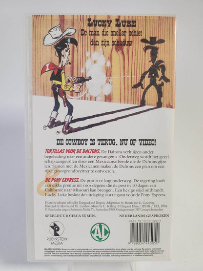 Lucky Luke: Tortillas voor de Daltons & de Pony Express VHS Kids - Feniks Gameshop