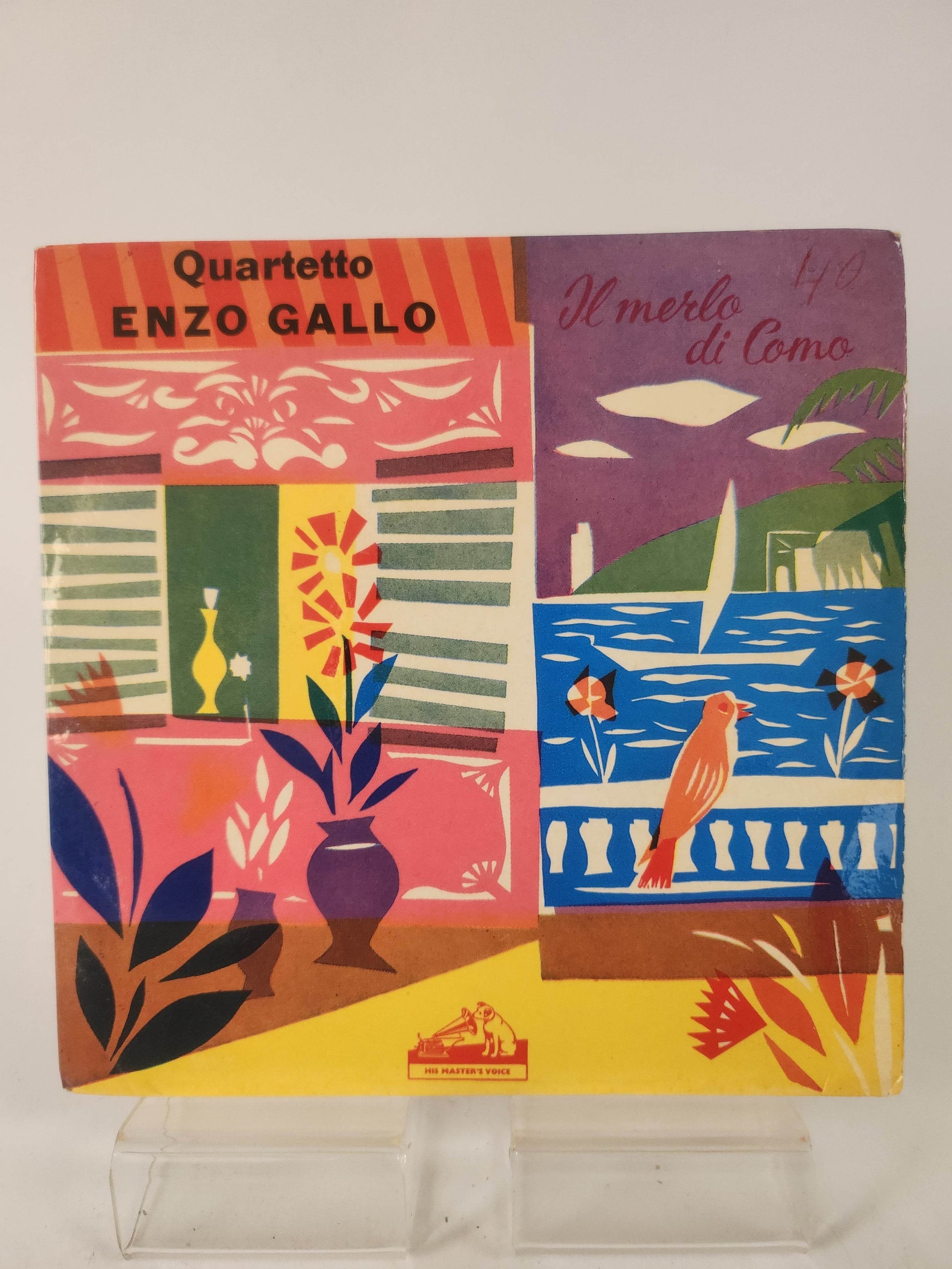 Quartetto Enzo Gallo: Il Merlo di Como Single Vinyl - Feniks Gameshop