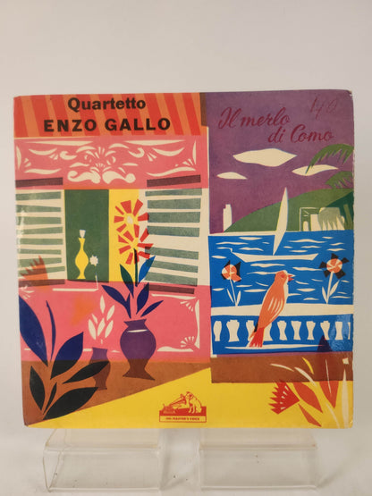 Quartetto Enzo Gallo: Il Merlo di Como Single Vinyl - Feniks Gameshop