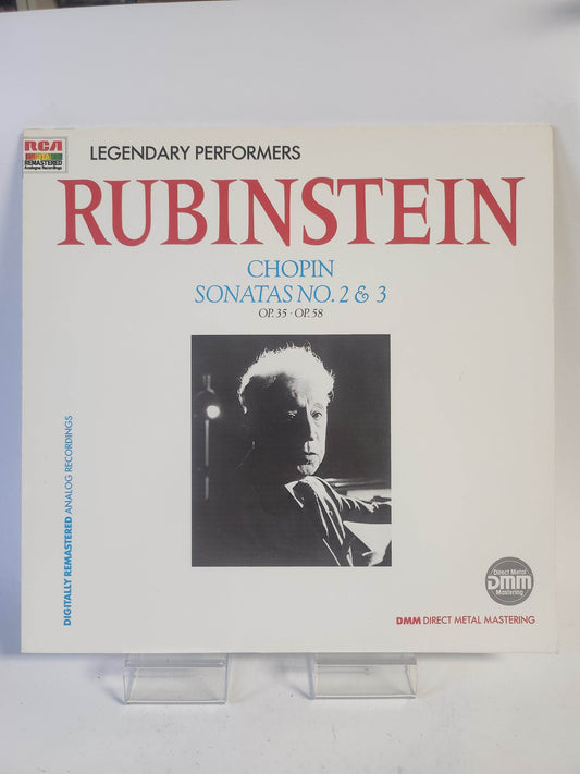 Rubinstein: Chopin Sonatas No 2 & 3 LP Vinyl - Feniks Gameshop
