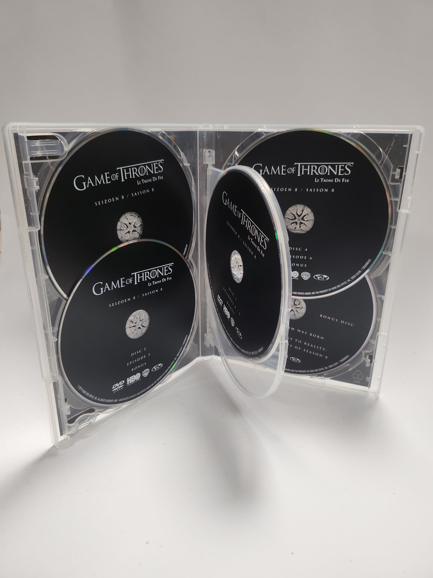 Game of Thrones Seizoen 8 Dvd Box