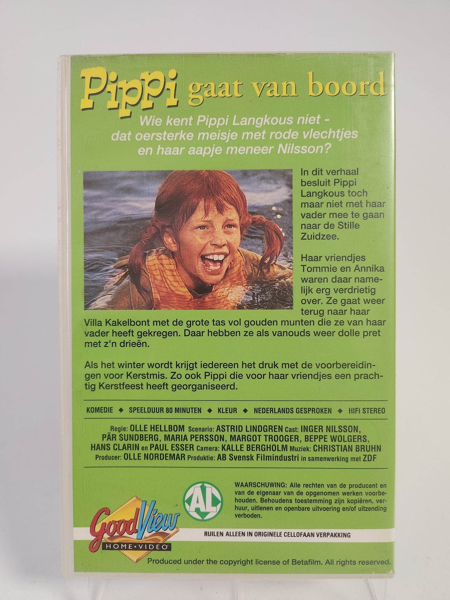 Pippi gaat van Boord VHS Kids - Feniks Gameshop