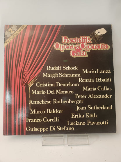 Feestelijke Opera & Operette Gala Dubbel LP Vinyl