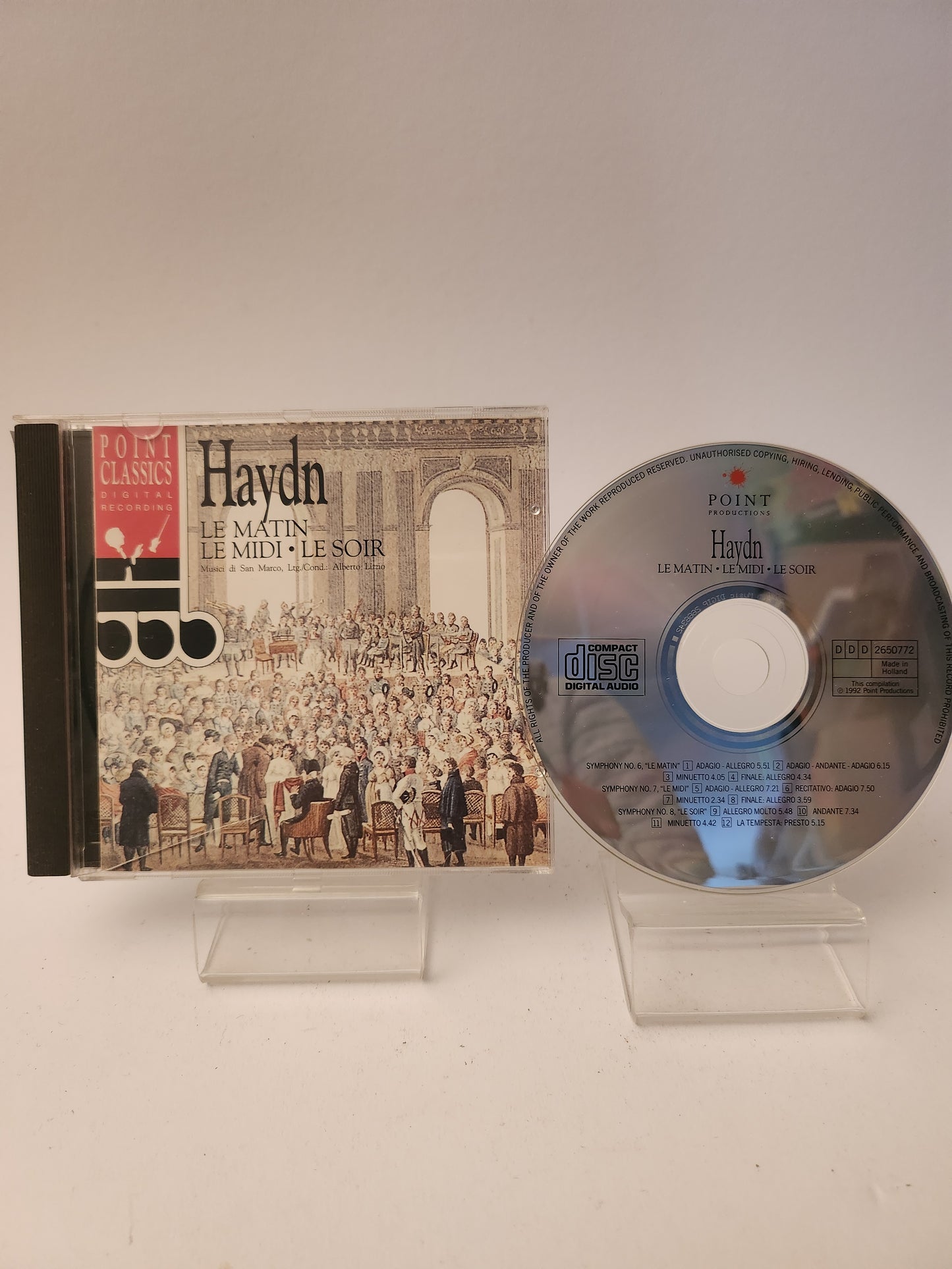 J.Haydn: Le Matin, Le Midi, Le Soir CD