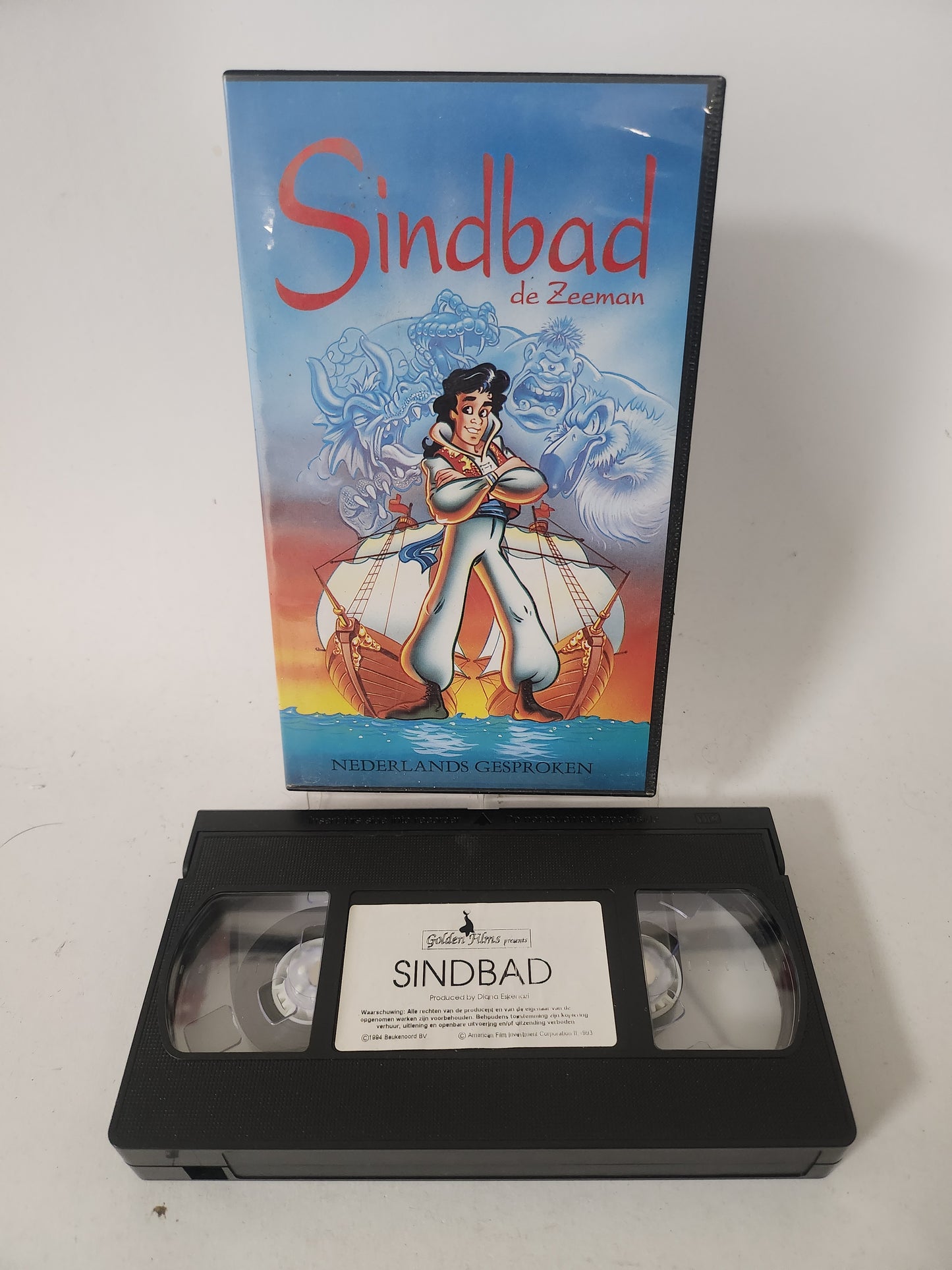 Sindbad de Zeeman VHS Kids
