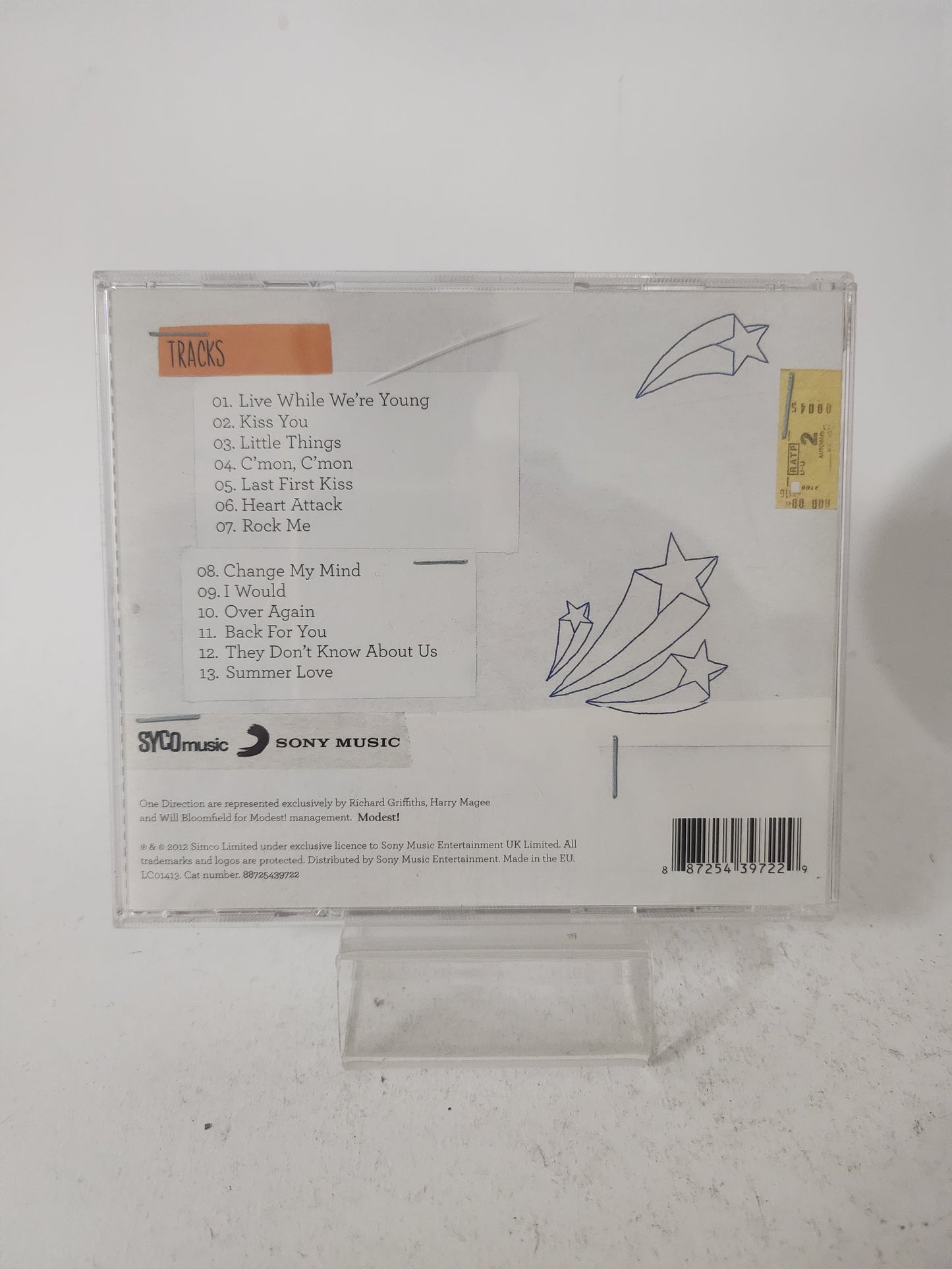 One Direection: Take me Home CD