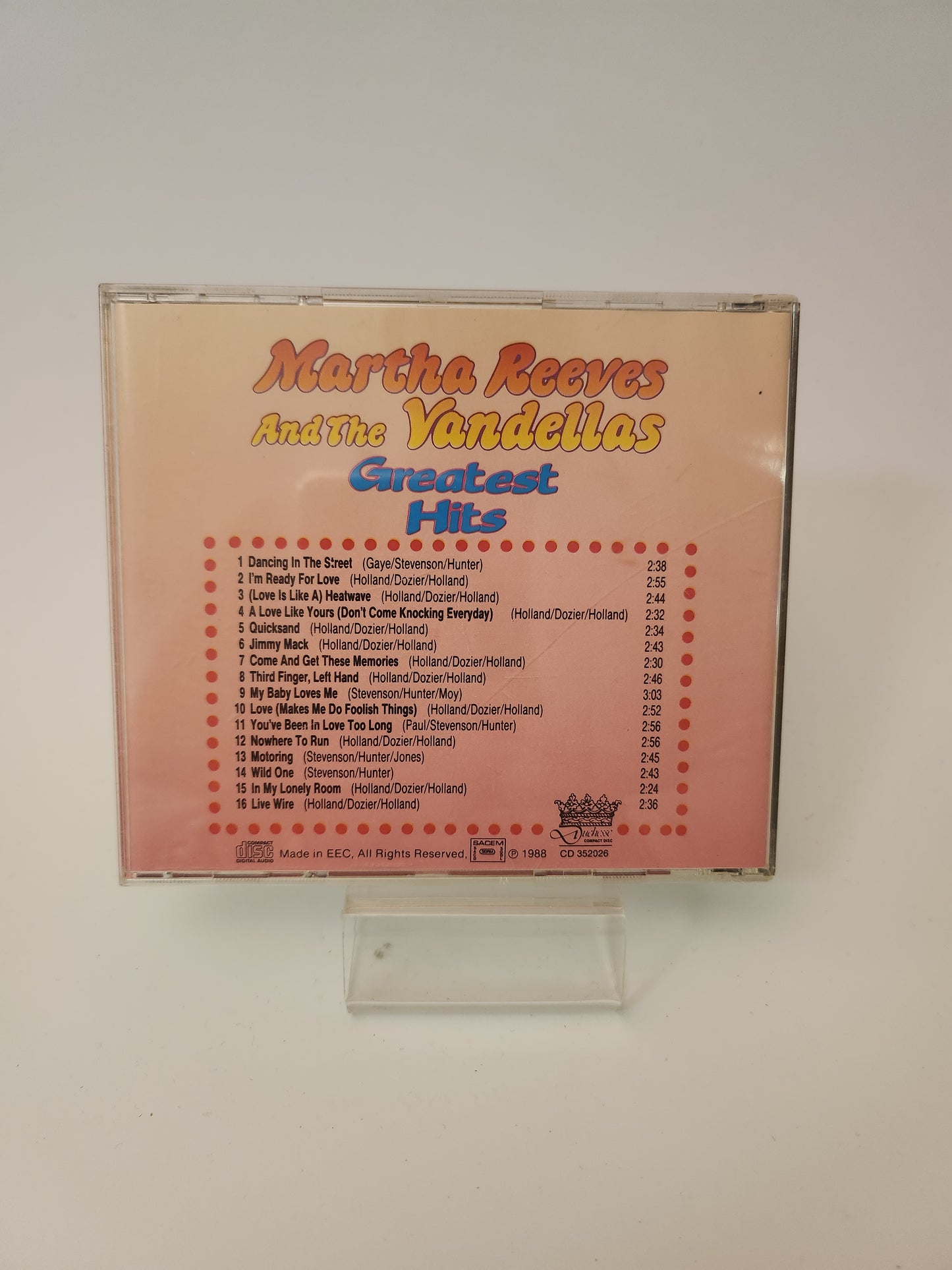 Martha Reeves and the Vandellas: Greatest Hits CD