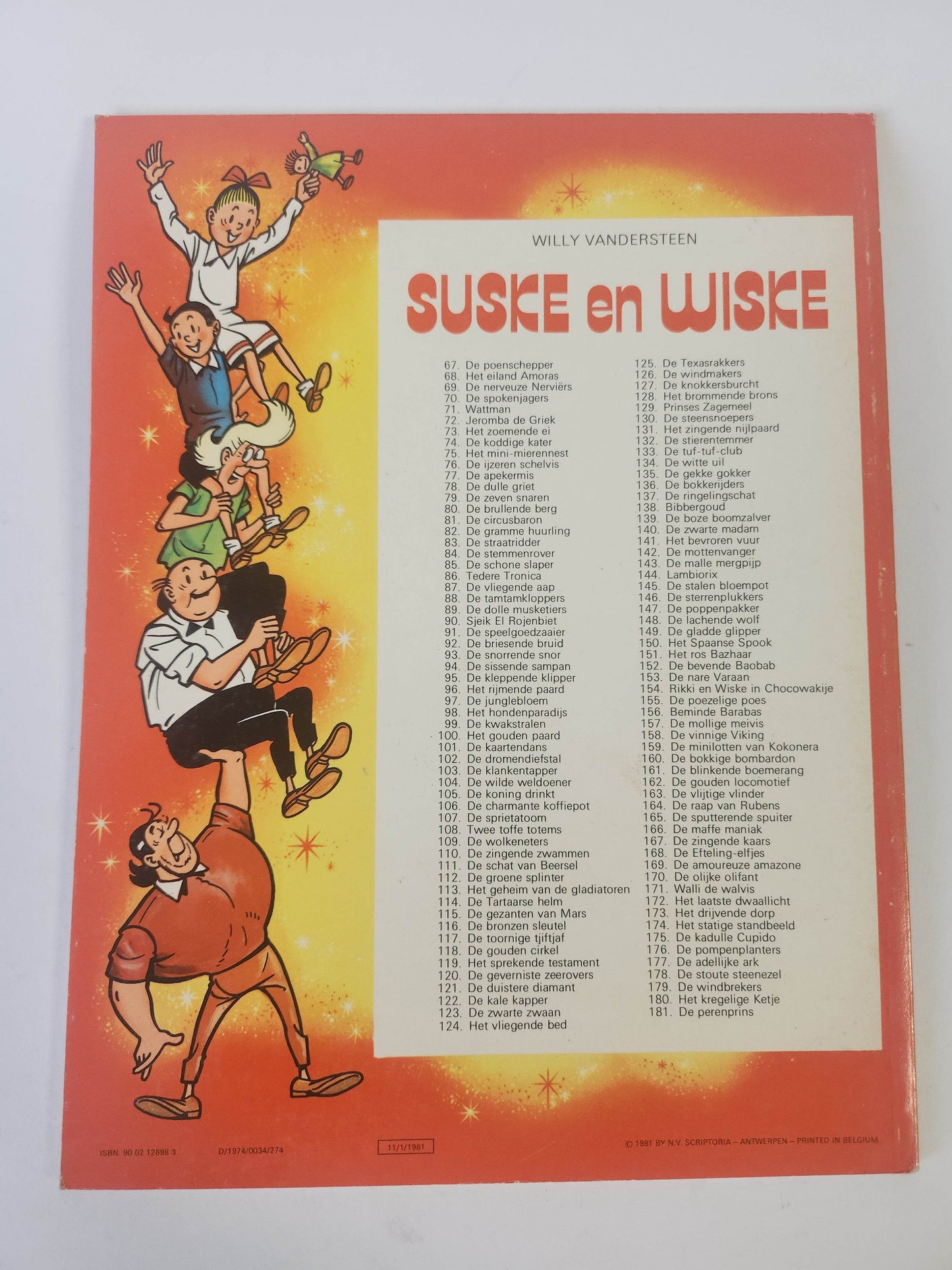 152: de Bevende Baobab Suske en Wiske - Feniks Gameshop