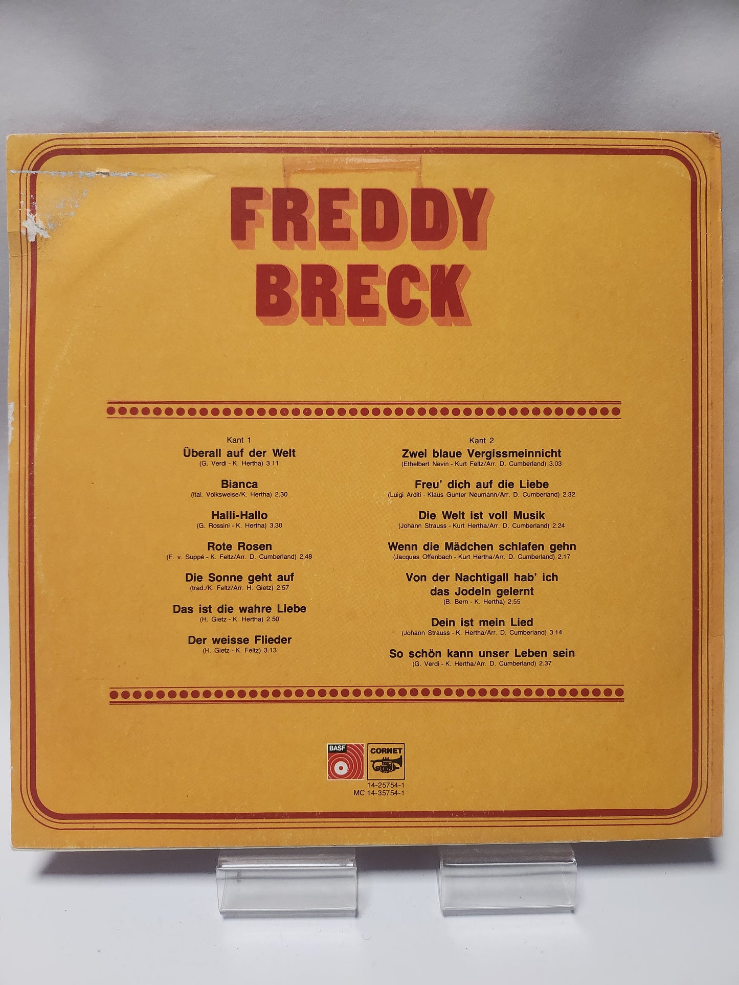 Freddy Breck LP Vinyl