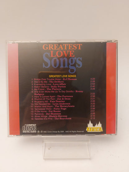 Greatest Love Songs CD