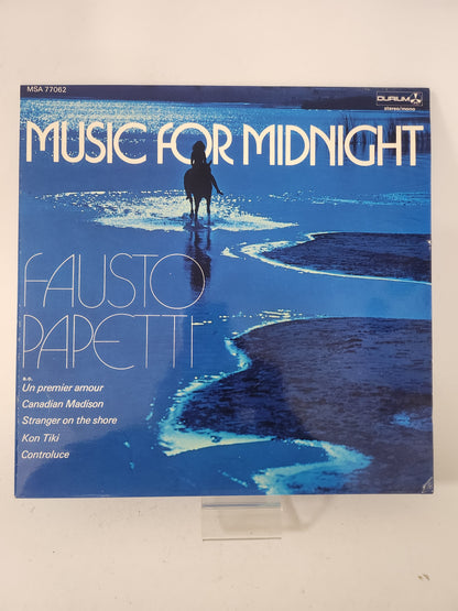 Music for Midnight: Fausto Papetti LP Vinyl
