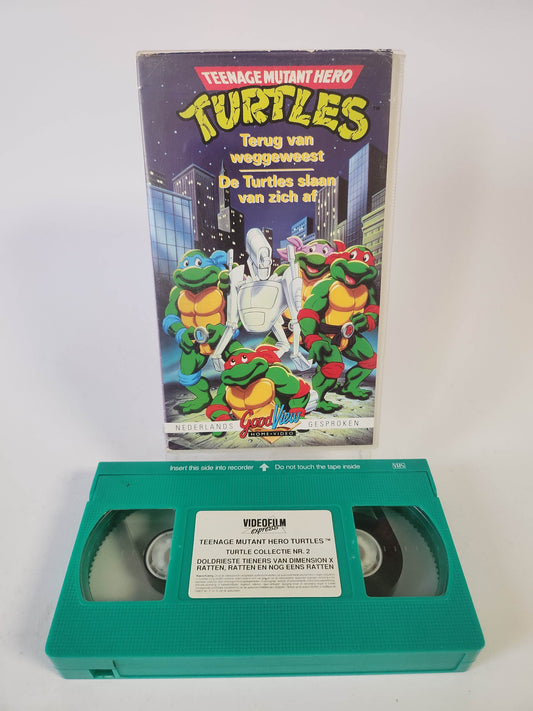 Turtles: Terug van Weggeweest & de Turtles Slaan van Zich af VHS Kids - Feniks Gameshop