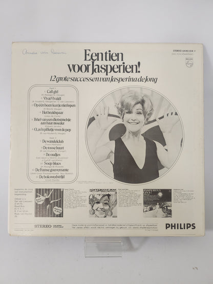 Tien voor Jasperien! 12 Groote Successen voor Jasperina de Jong LP Vinyl