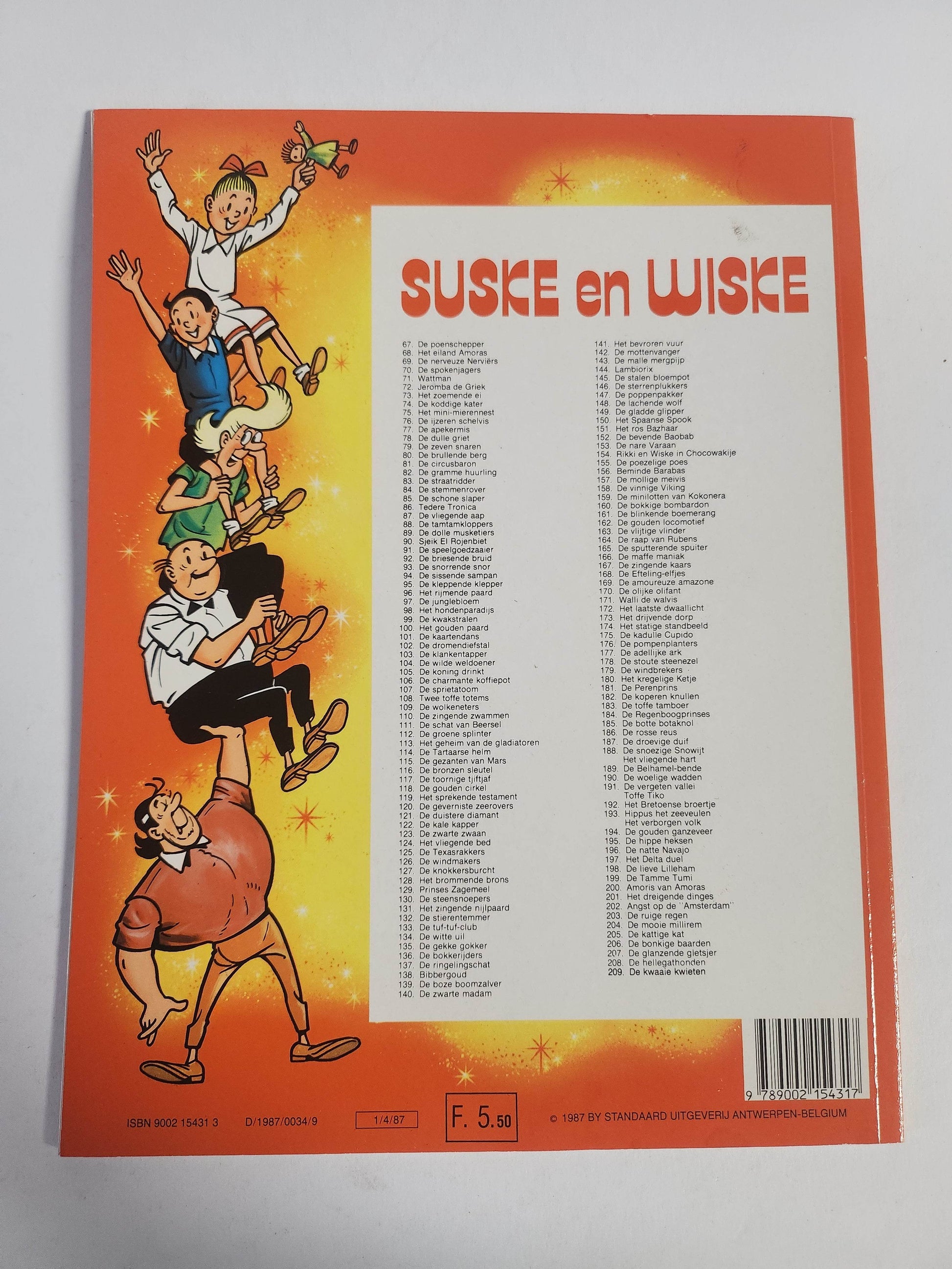 209: de Kwaaie Kwieten Suske en Wiske - Feniks Gameshop