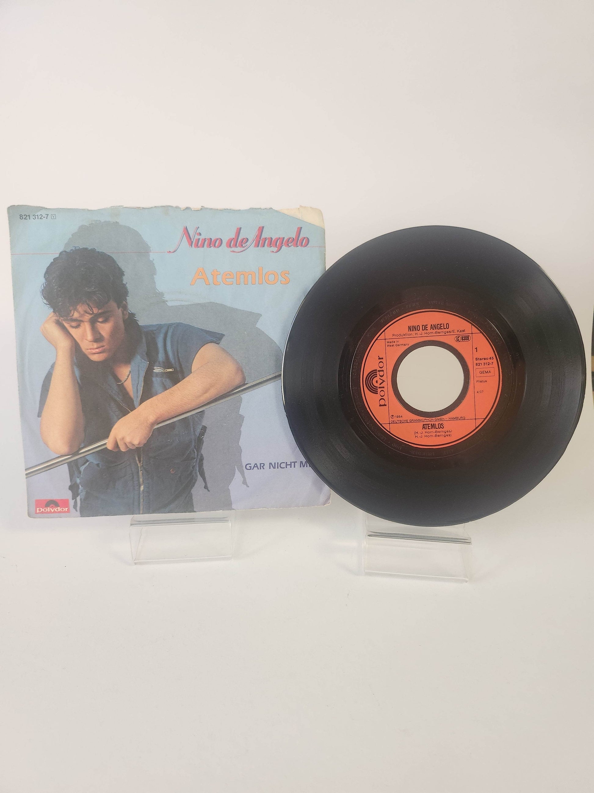 Nino de Angelo: Atemlos Single Vinyl - Feniks Gameshop