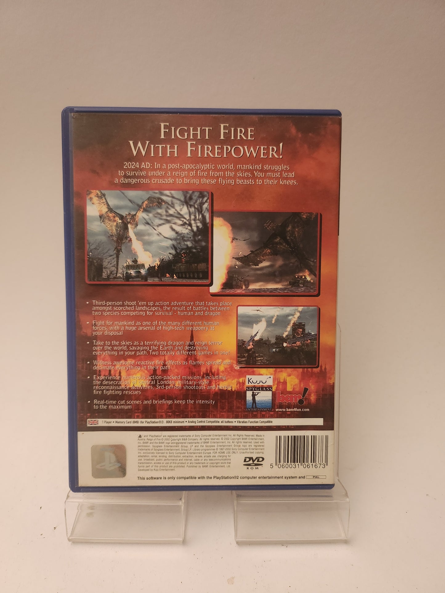 Reign of Fire Playstation 2