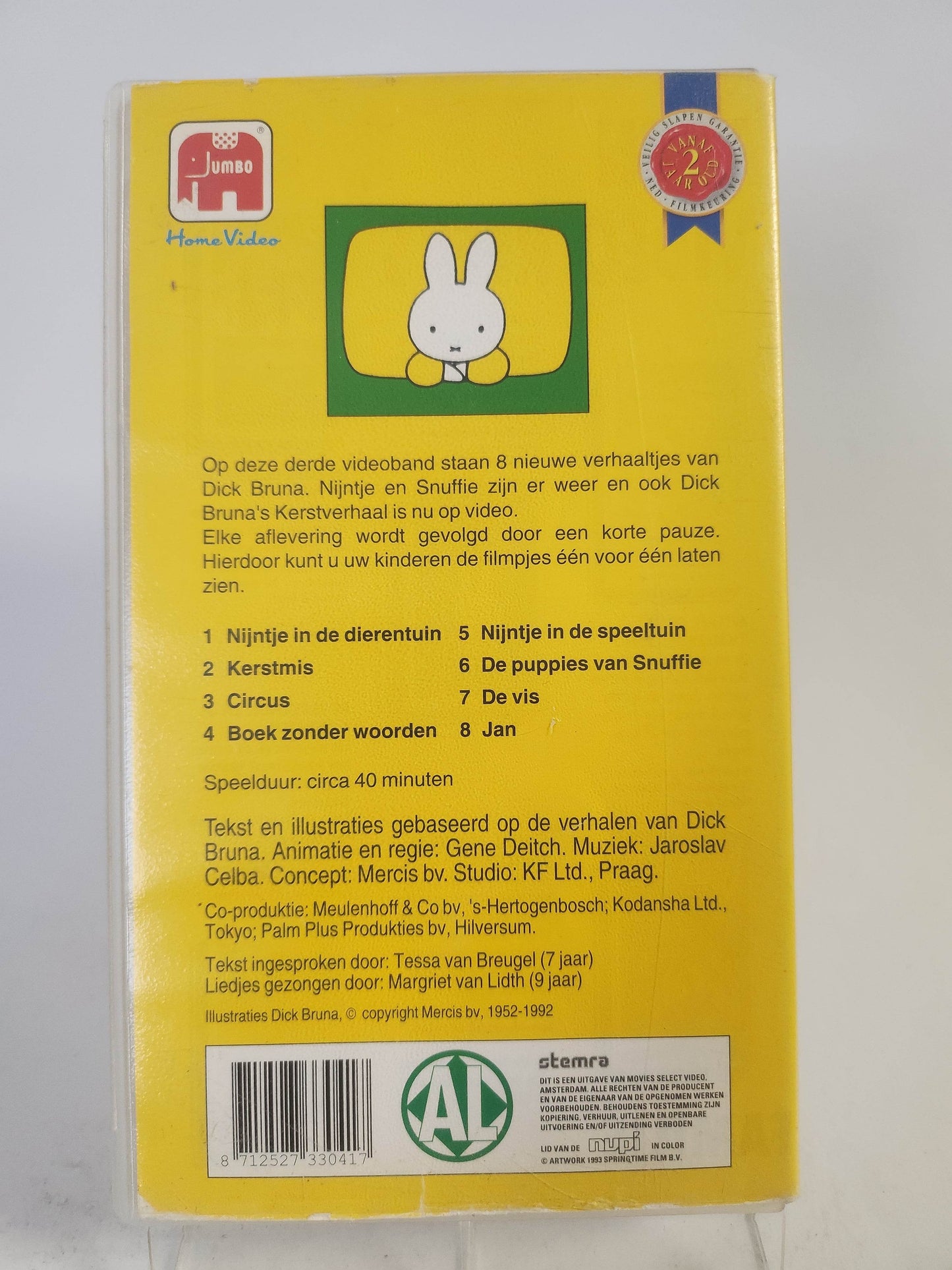 Nijntje in de Dierentuin VHS Kids - Feniks Gameshop