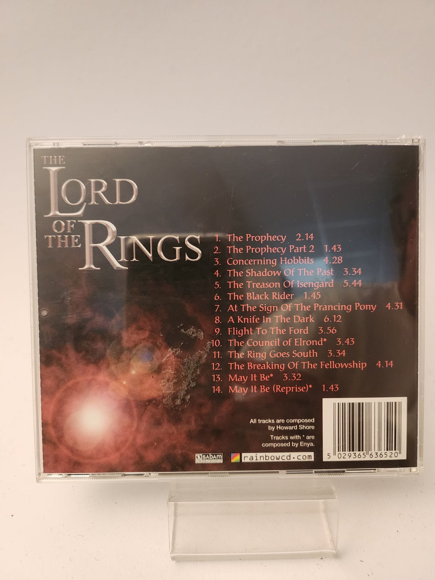 The Lord of the Rings CD