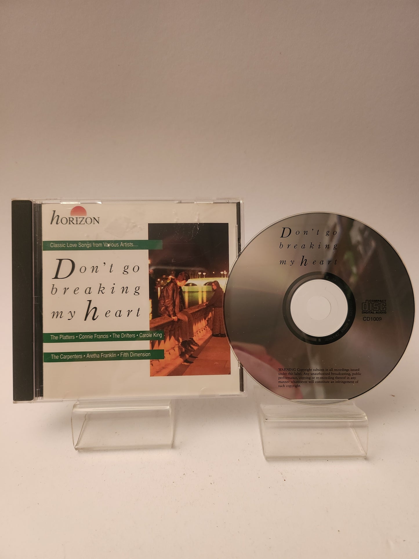 Don't go Breaking My Heart CD