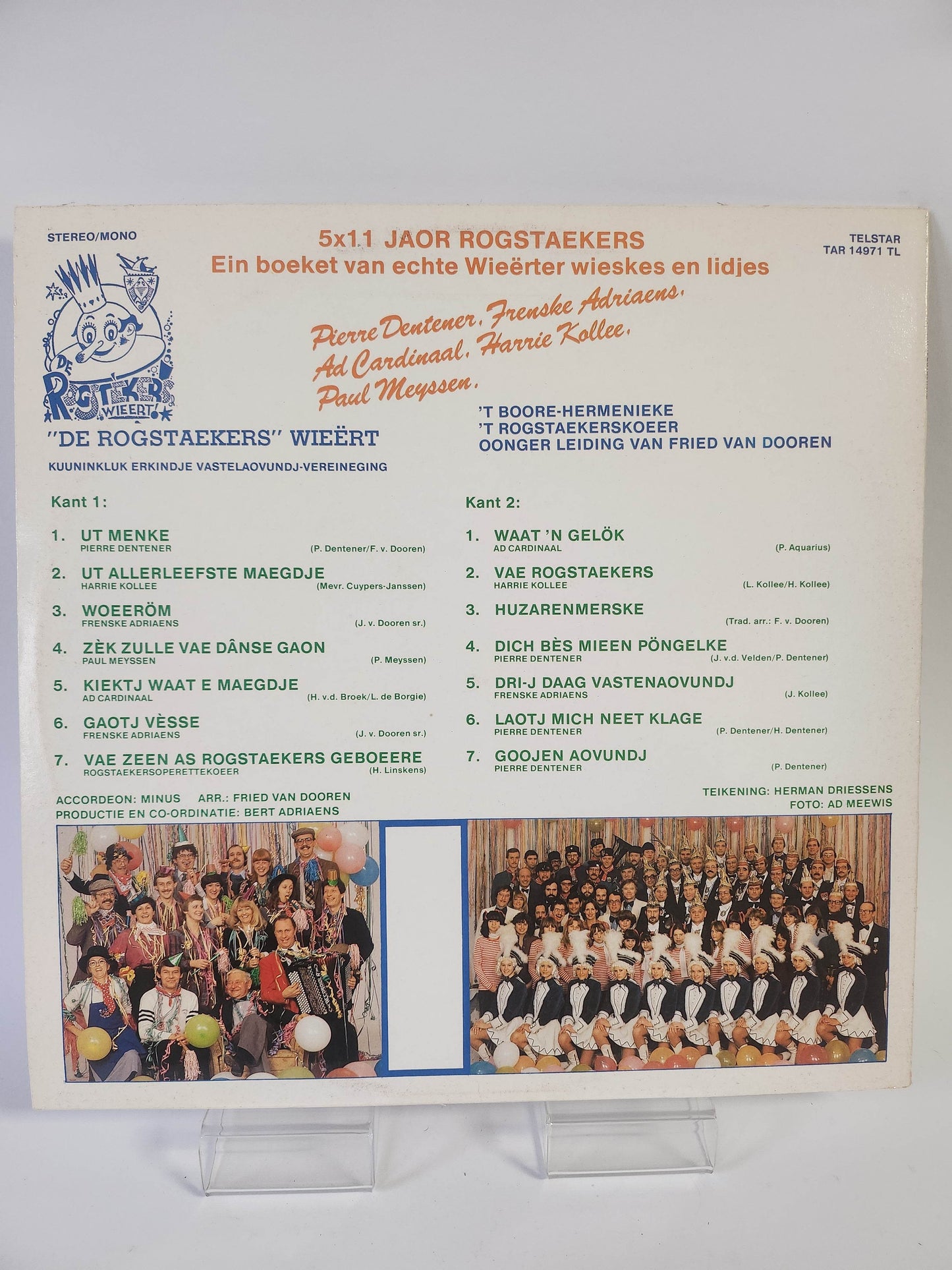 5 x 11 Jaor Rogstaekers LP Vinyl - Feniks Gameshop