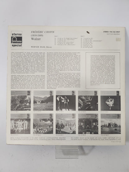 Walzer: Chopin Werner Haas LP Vinyl