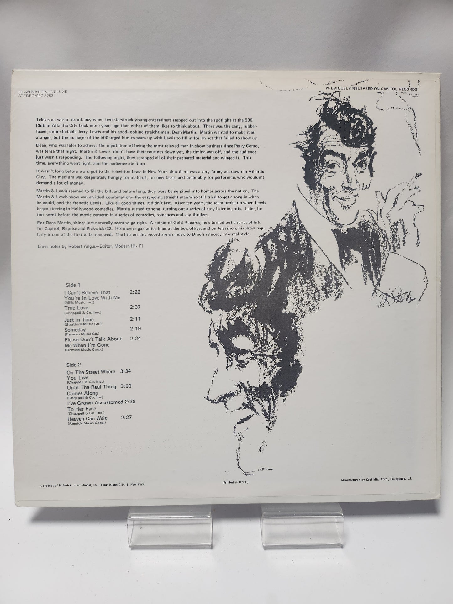 Dean Martin: Deluxe LP Vinyl