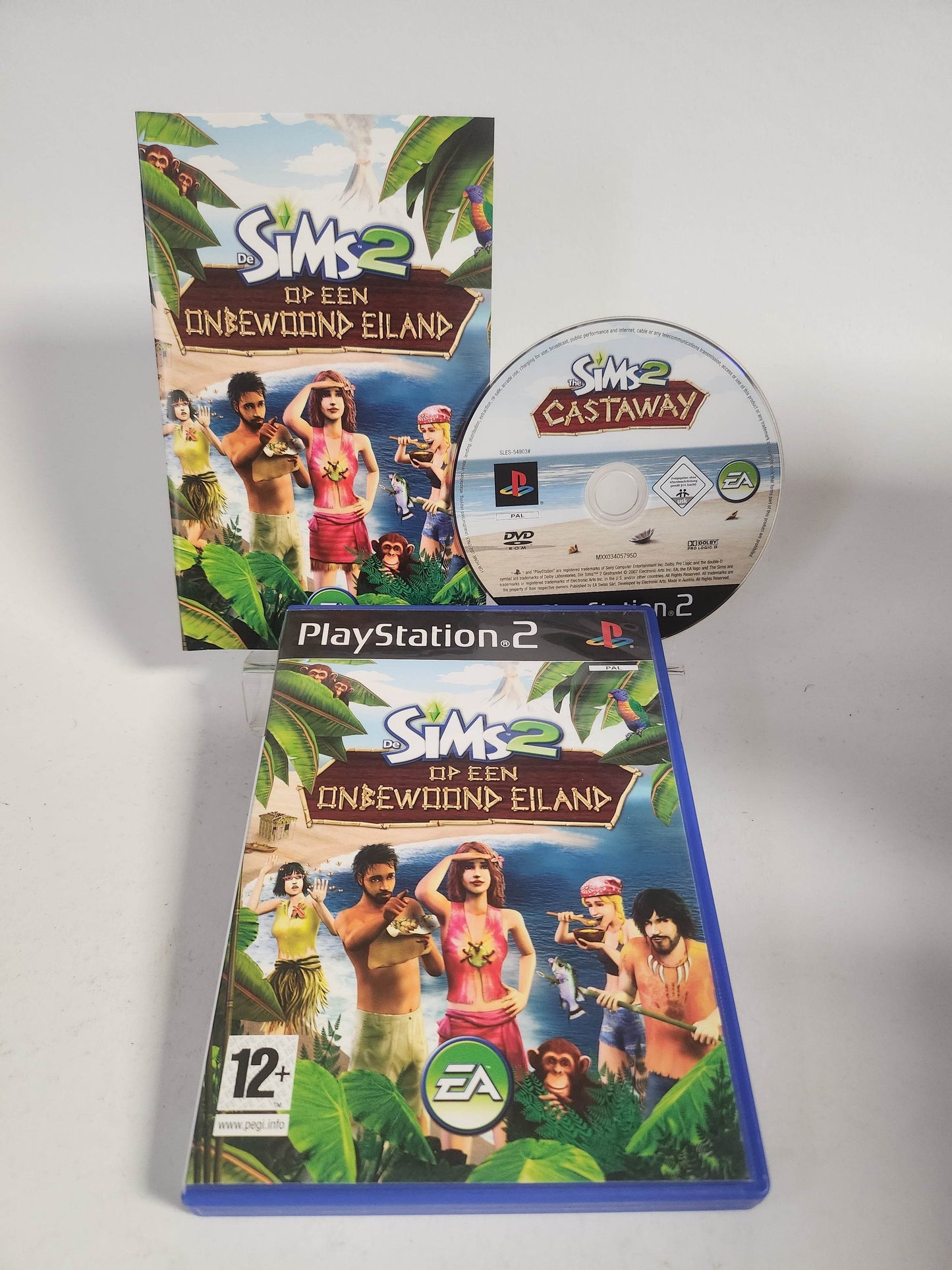 Sims 2 op een Onbewoond Eiland Playstation 2 - Feniks Gameshop