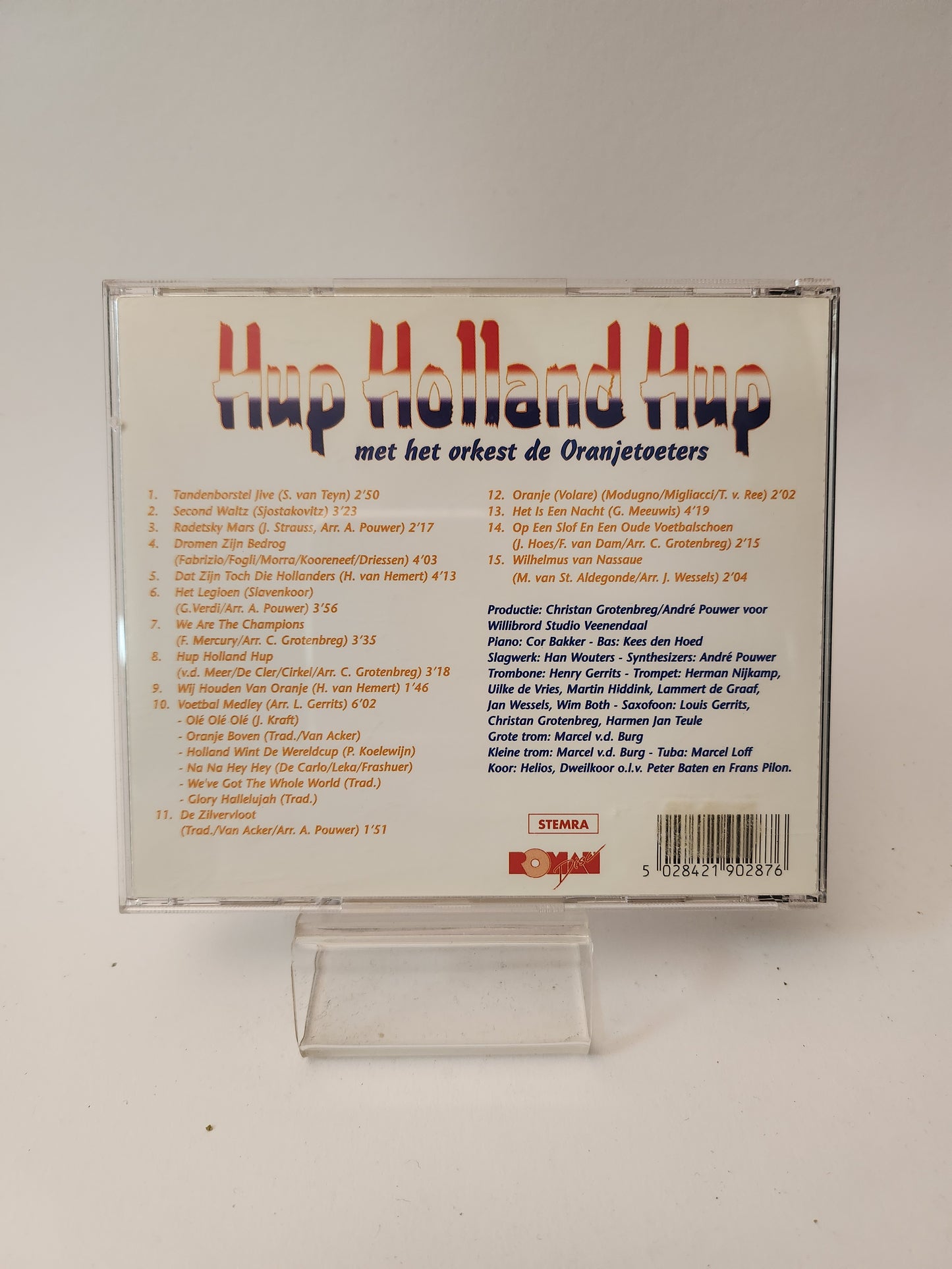 Hup Holland Hup met het Orkest de Oranjetoeters CD