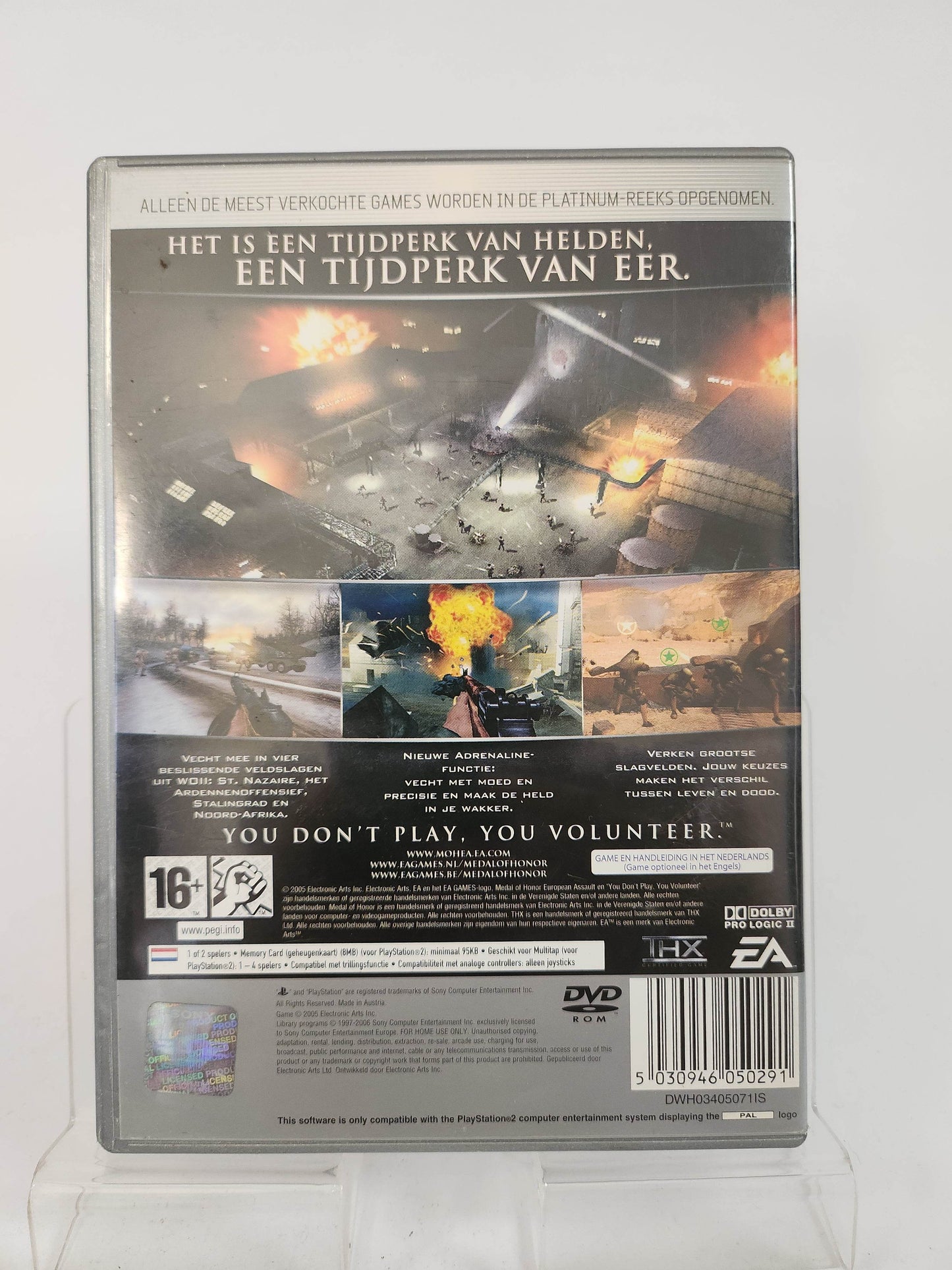 Medal of Honor European Assault Platinum PS2 - Feniks Gameshop