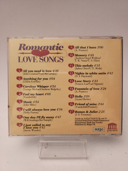 Romantic Love Songs CD