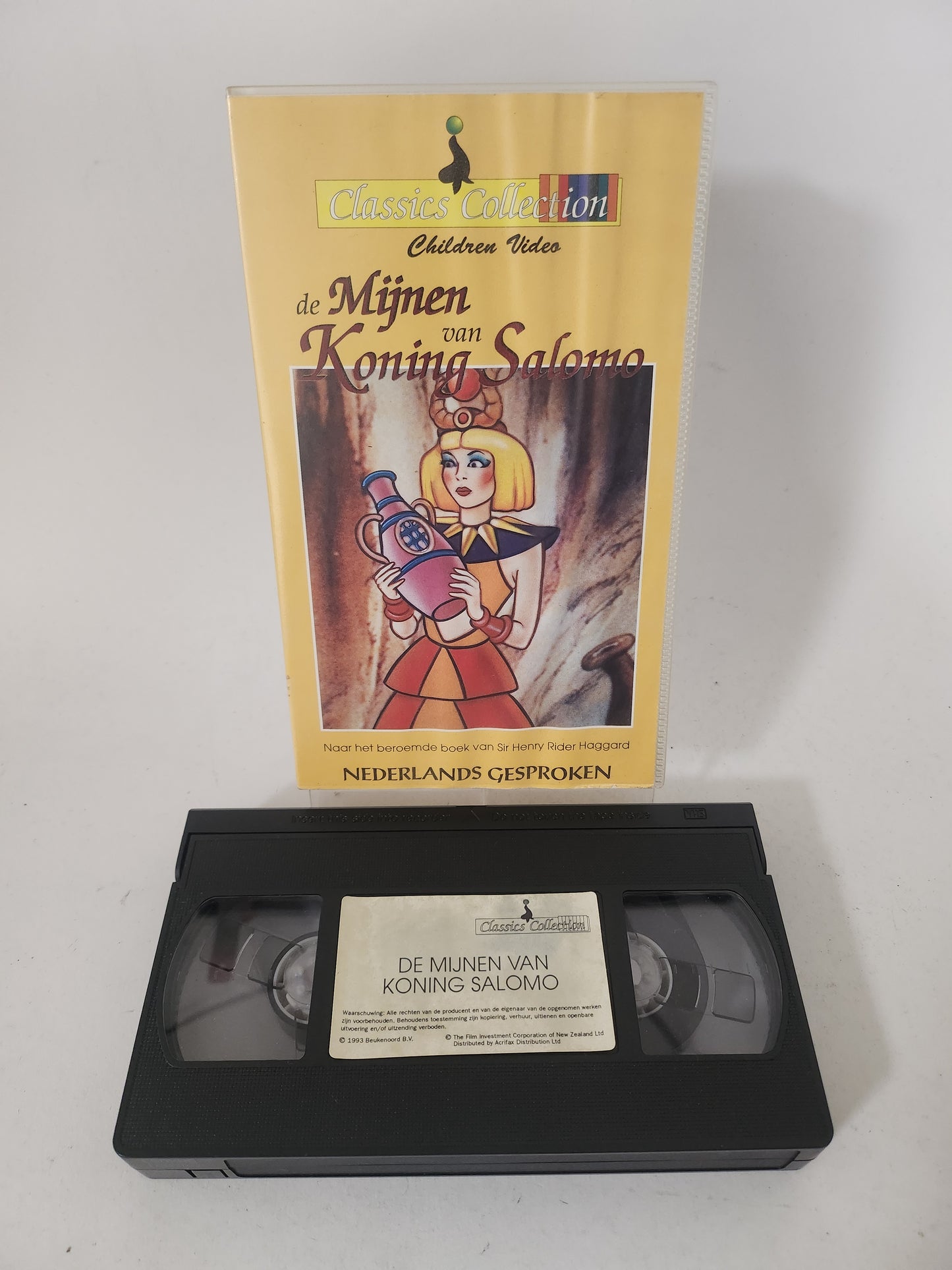 Mijnen van Koning Salomo VHS Kids