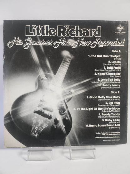 Little Richard: His Greatest Hits New Recorded LP Vinyl - Feniks Gameshop