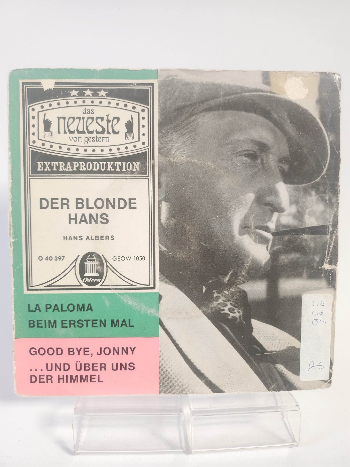 Hans Albers: Der Blonde Hans Single Vinyl - Feniks Gameshop