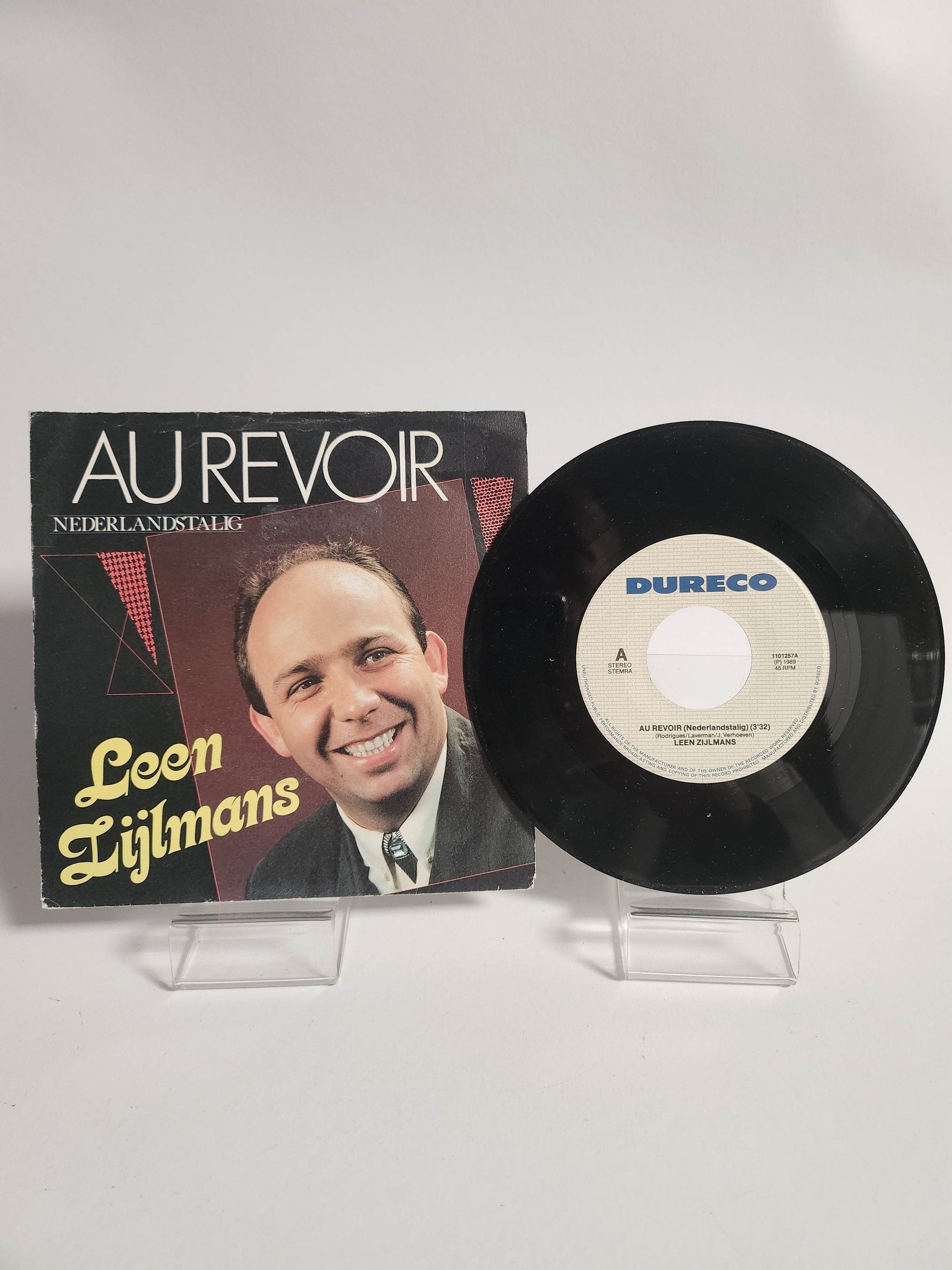 Leen Zijlmans: Au Revoir Single Vinyl - Feniks Gameshop