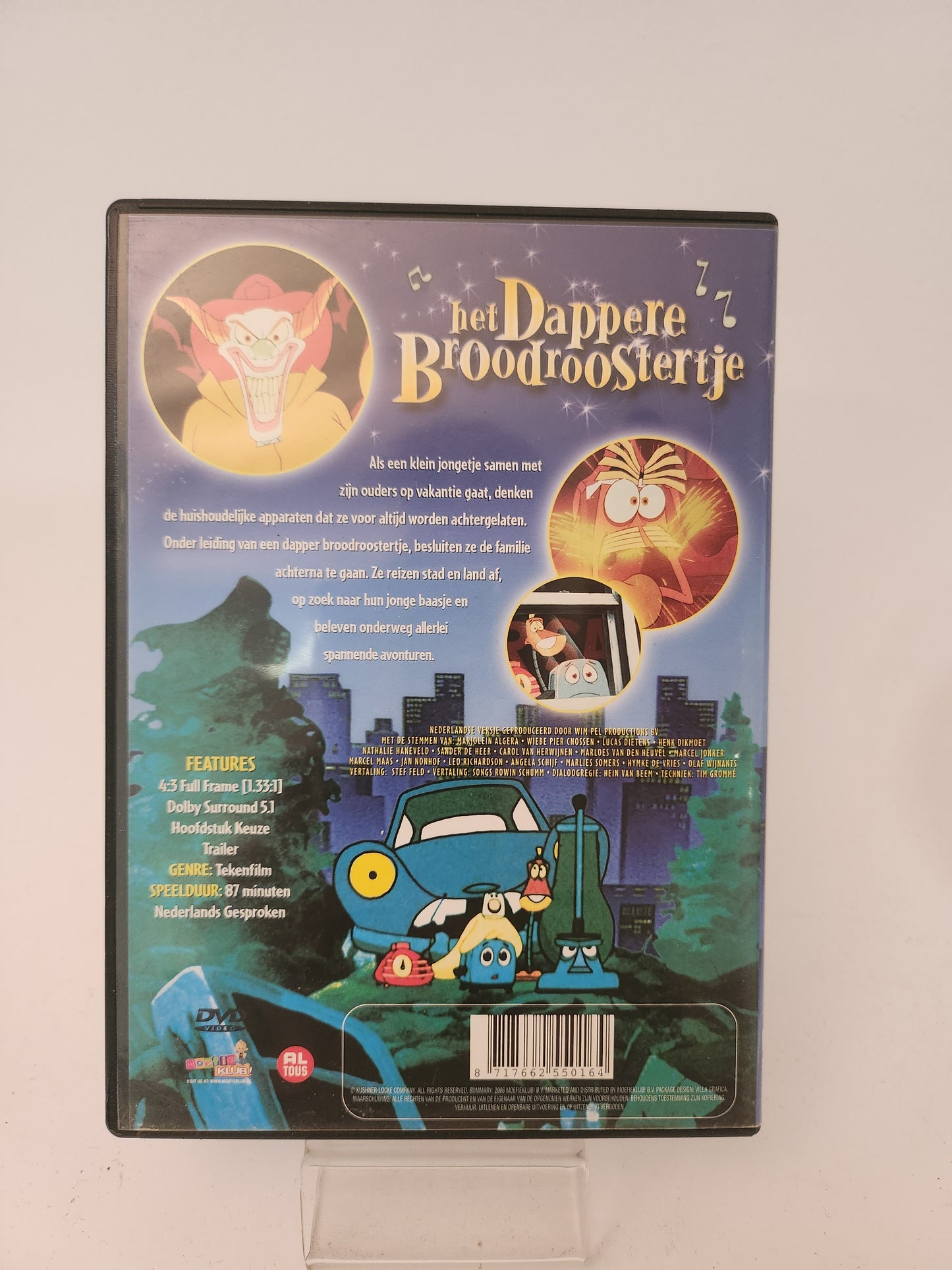 Dappere Broodroostertje DVD Kids