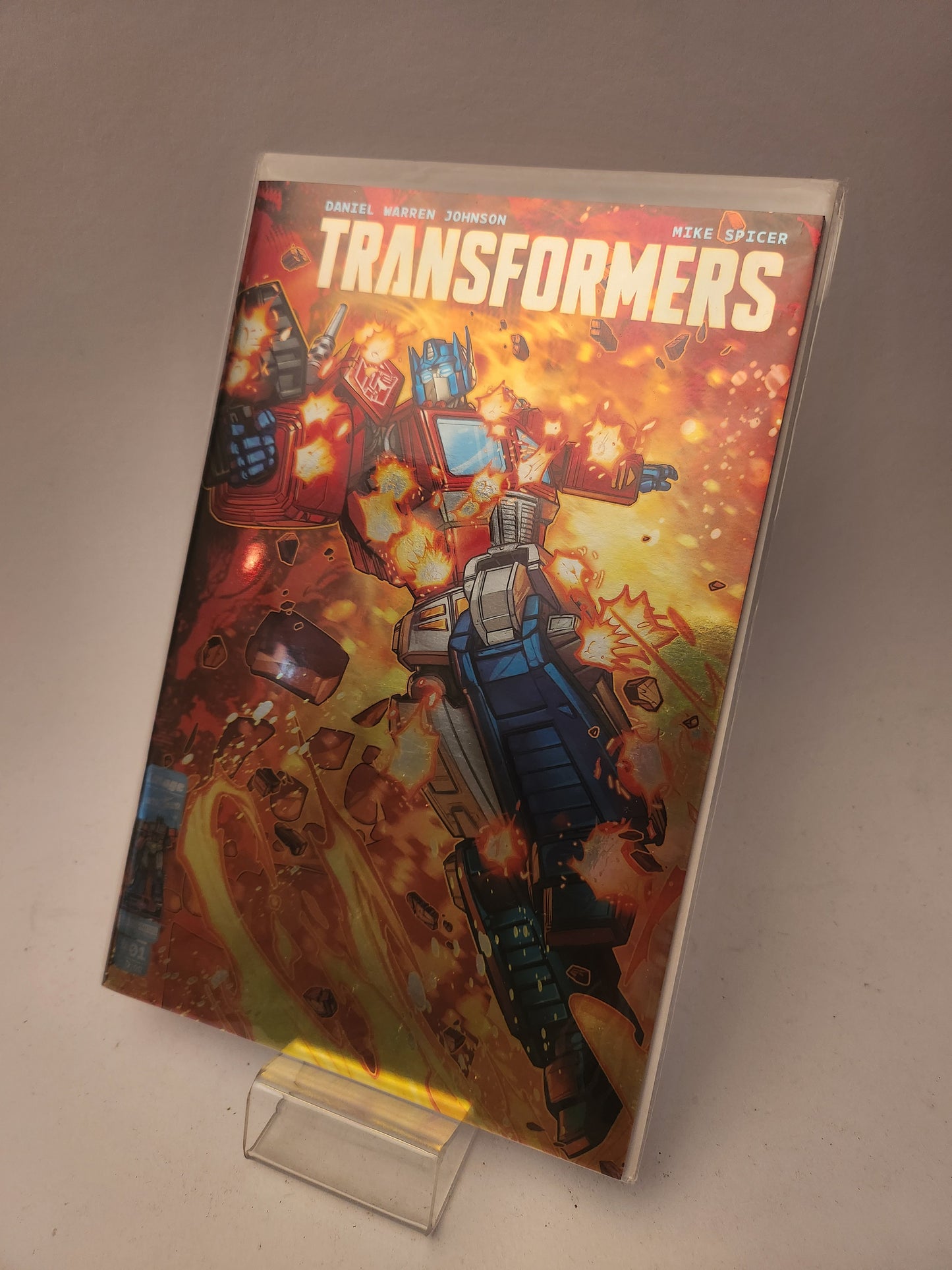 Transformers #4 geseald DC Comics