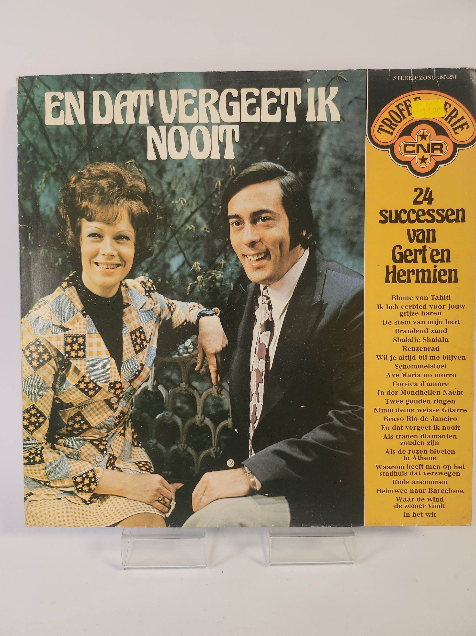 Gert en Hermien: En dat Vergeet ik Nooit LP Vinyl - Feniks Gameshop